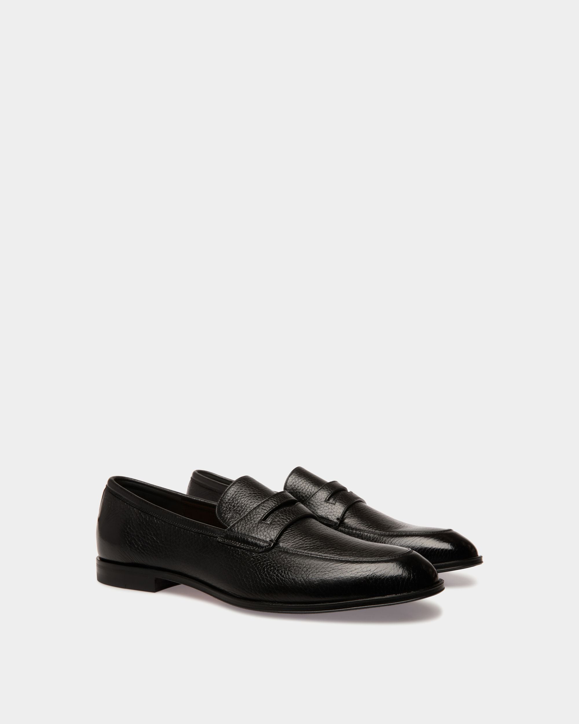 Webb Mocassino In Pelle Nera - Uomo - Bally - 02