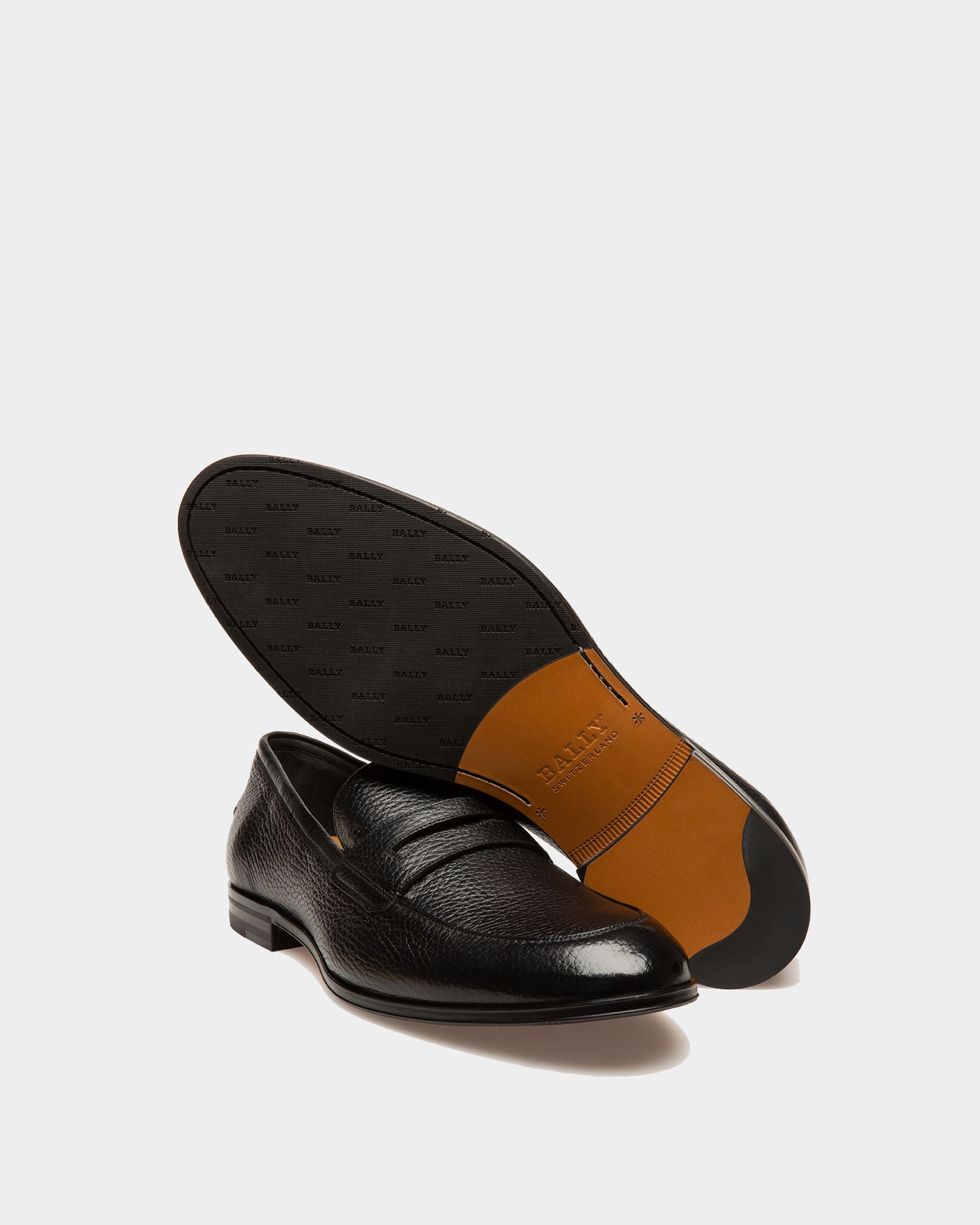 Webb Mocassino In Pelle Nera - Uomo - Bally - 04