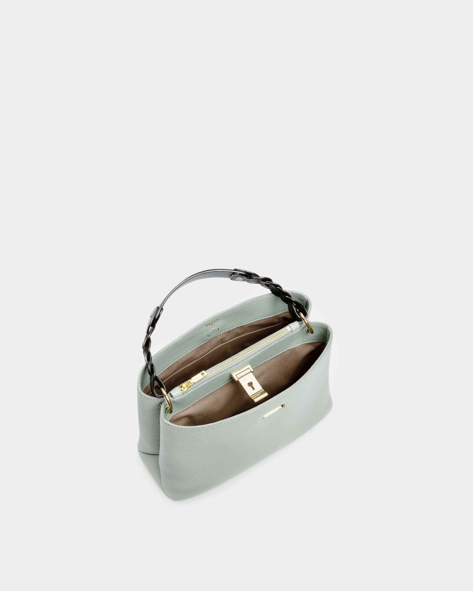 Lucyle Borsa A Tracolla In Pelle Celeste - Donna - Bally - 04