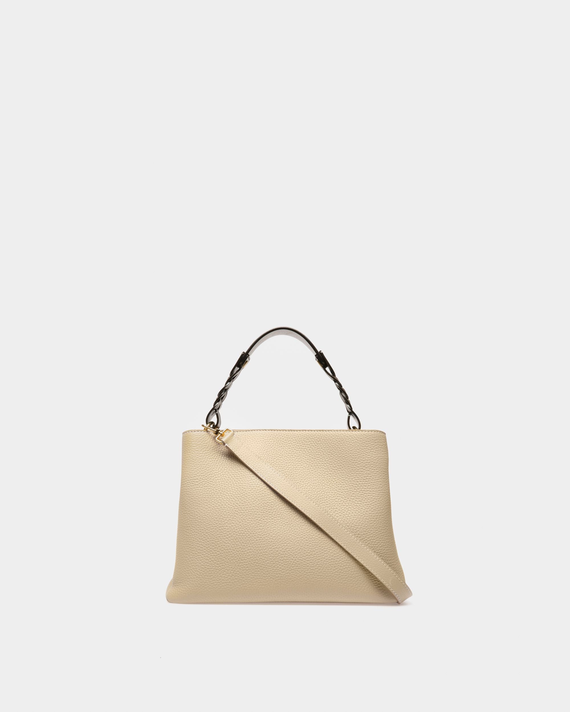 Lucyle Borsa A Tracolla In Pelle Beige Chiaro - Donna - Bally - 03