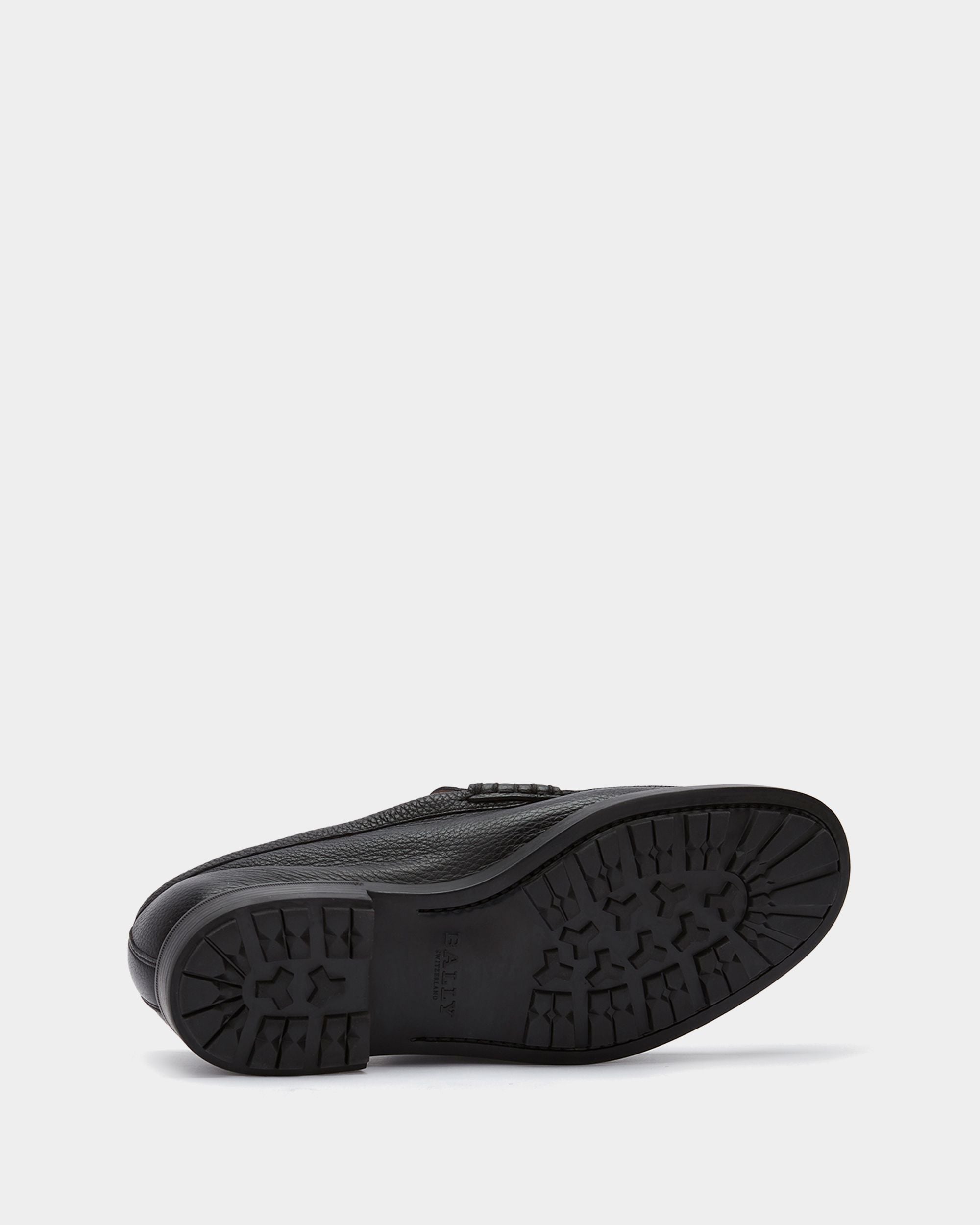 Mocassino In Pelle Granata Nera - Uomo - Bally - 04