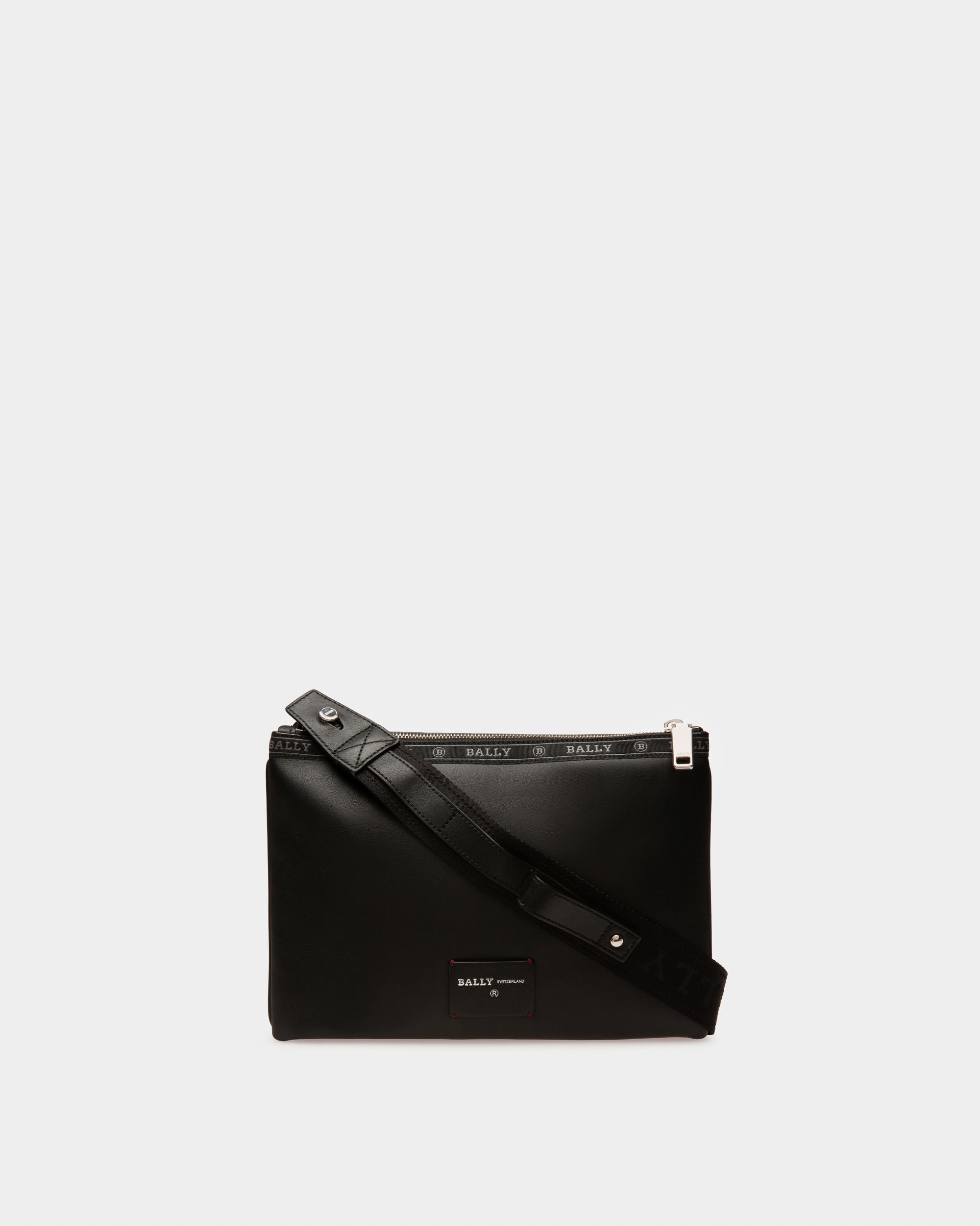 Harvey Borsa A Tracolla In Pelle Nera - Uomo - Bally - 02