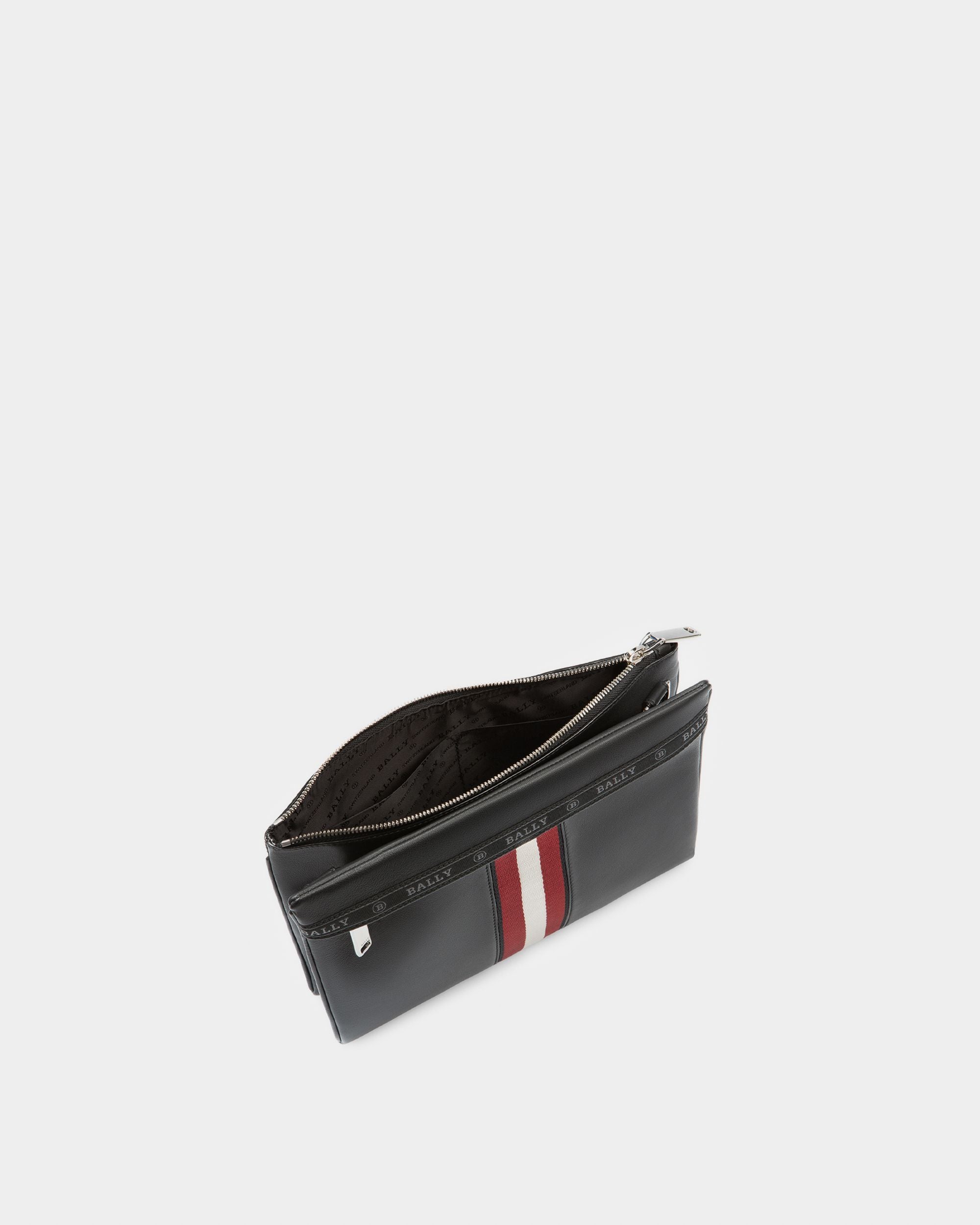 Harvey Borsa A Tracolla In Pelle Nera - Uomo - Bally - 04