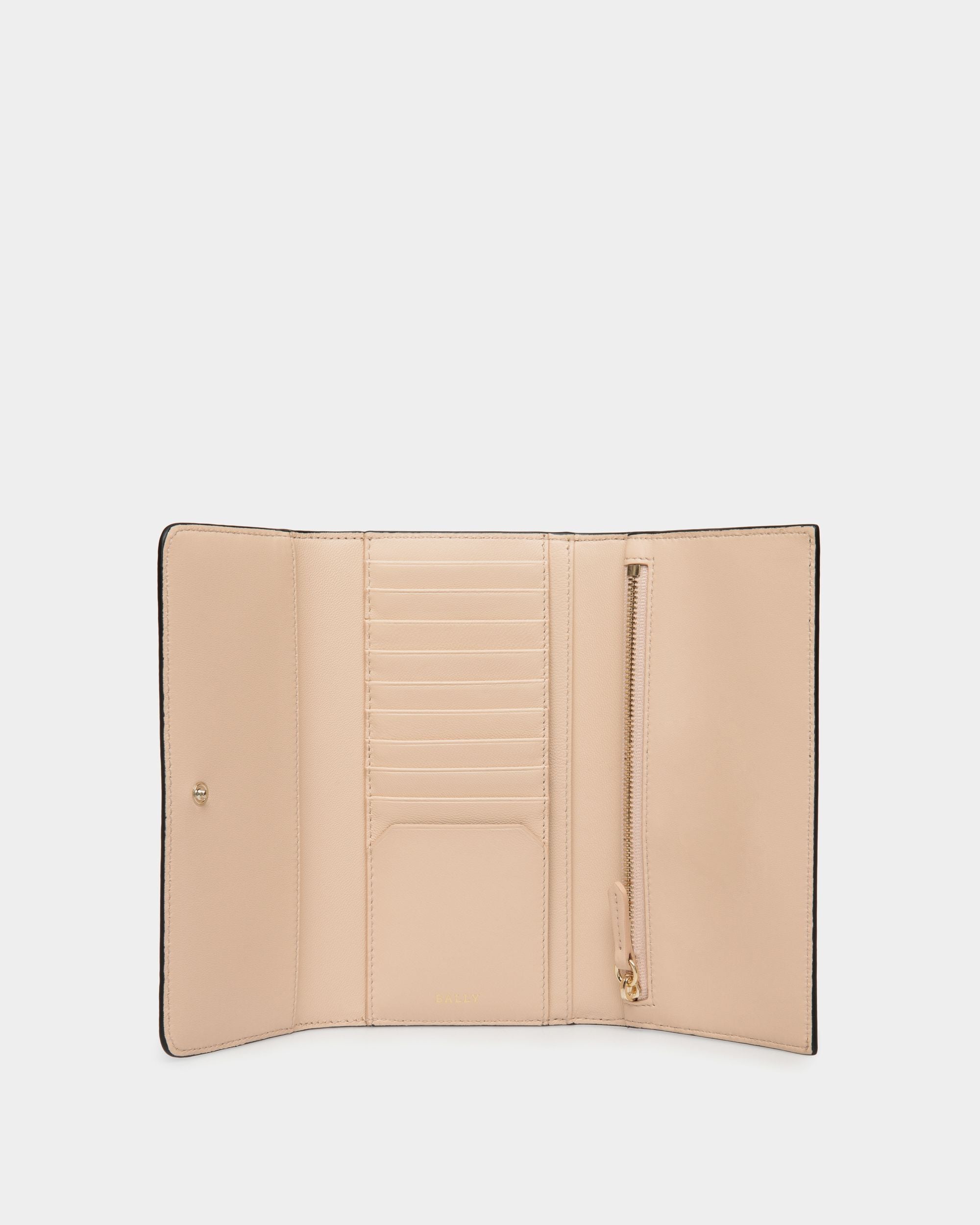 Wallet In Black Leather - Donna - Bally - 03