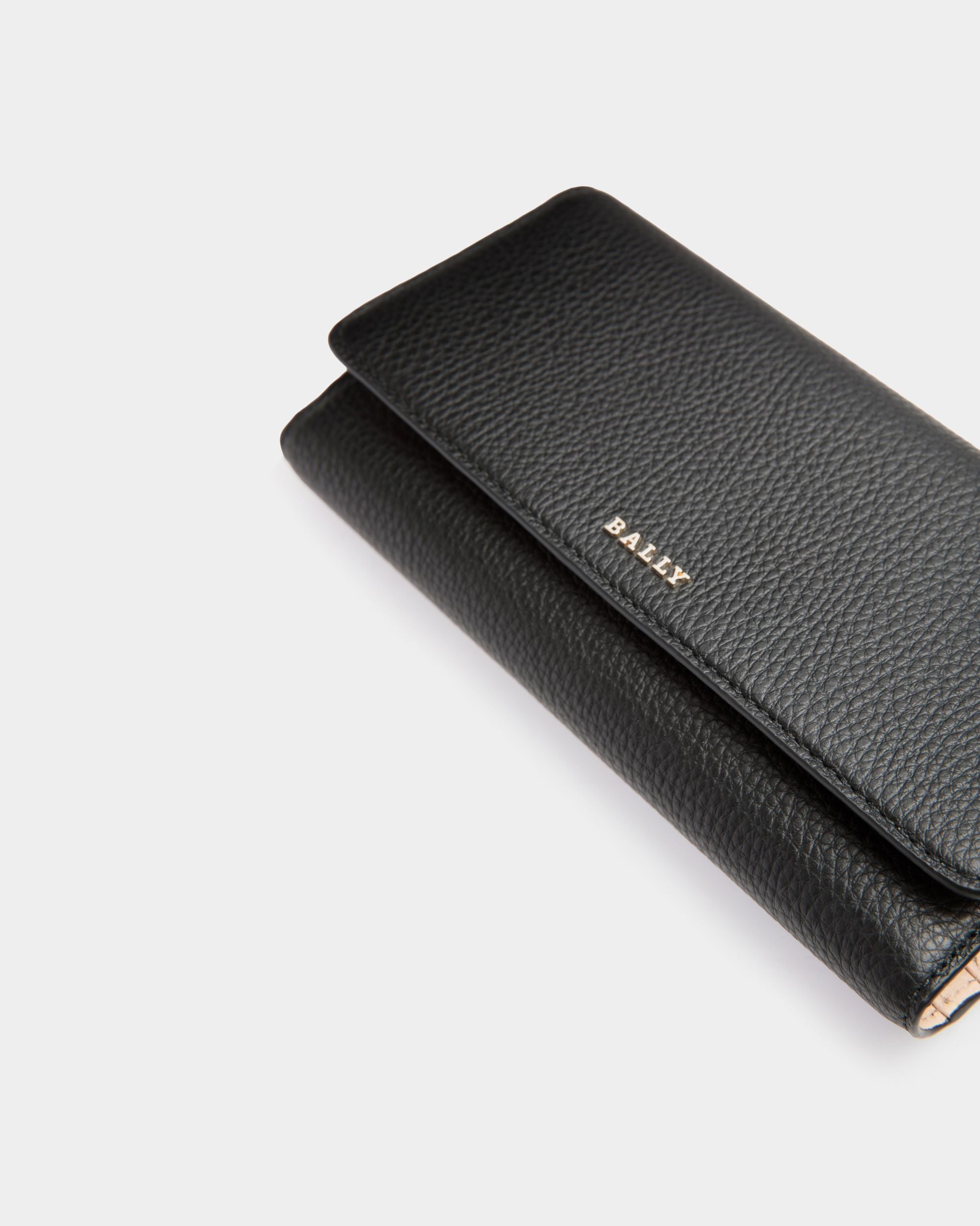 Wallet In Black Leather - Donna - Bally - 04
