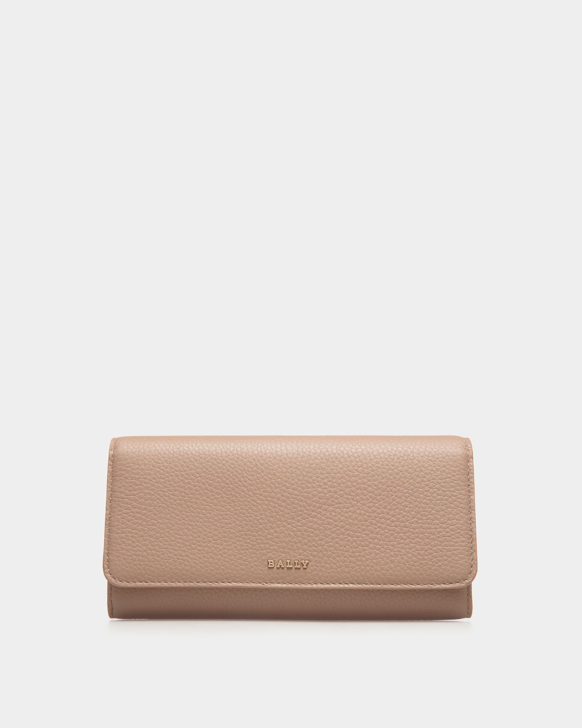 Continental Wallet In Beige Bovine - Donna - Bally - 01