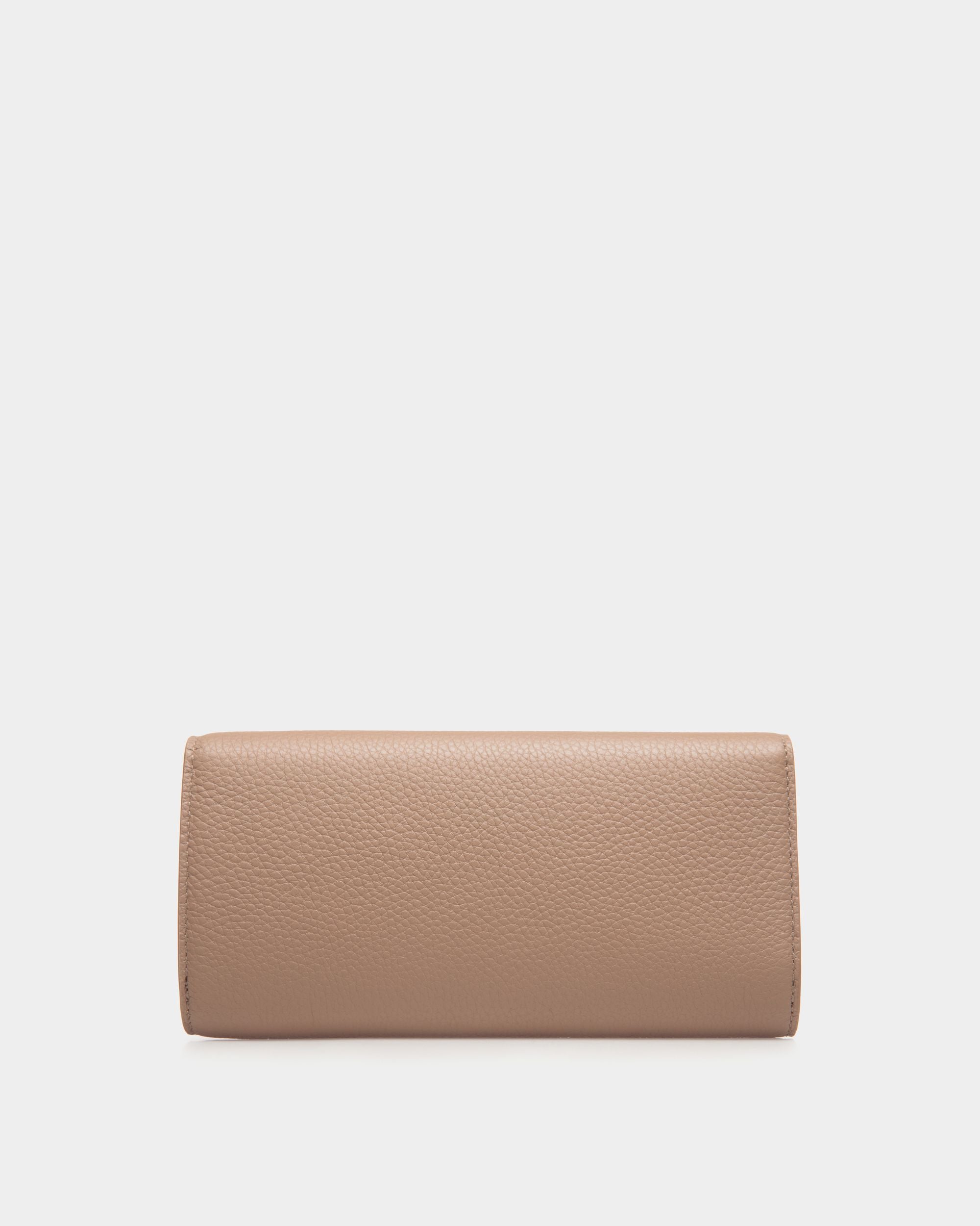 Portafoglio Continental In Pelle Granata Beige - Donna - Bally - 02