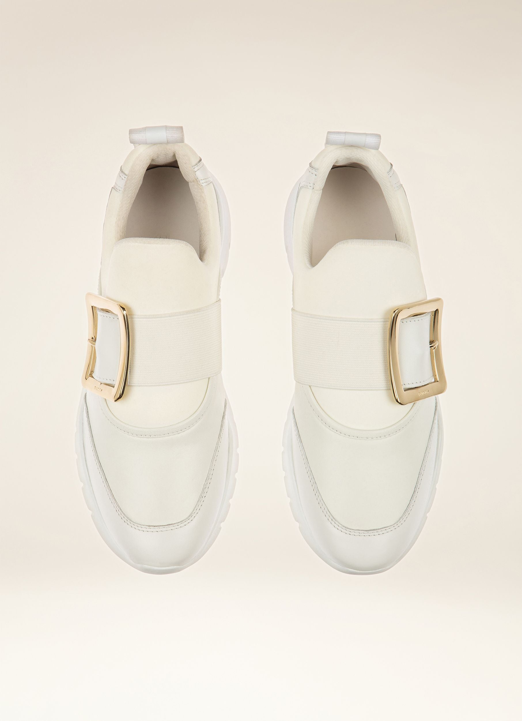Brinelle Sneakers In Pelle Bianca - Donna - Bally - 04