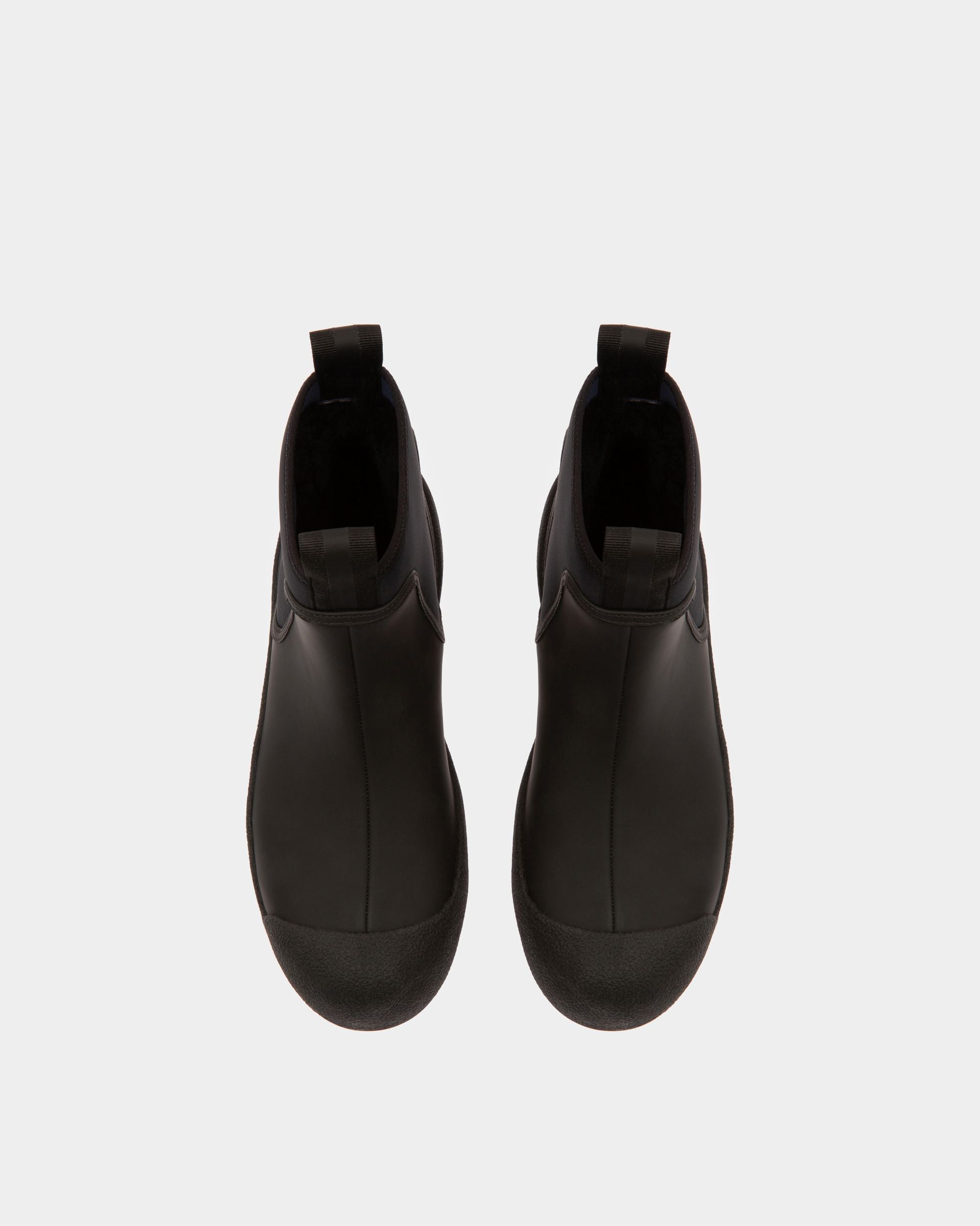 Gadey Stivale In Pelle E Gomma Nera - Donna - Bally - 02