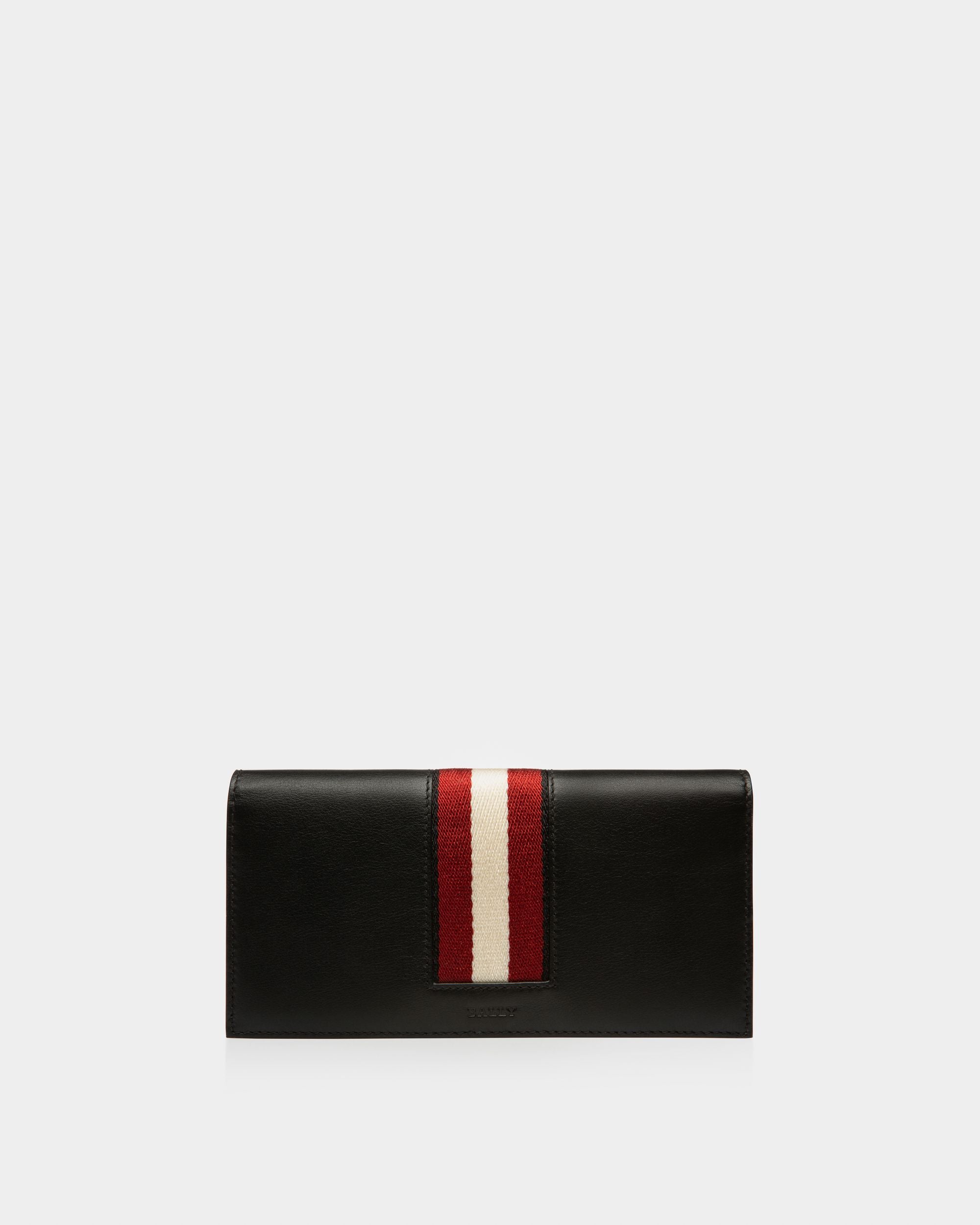 Baliro Portafoglio Continental In Pelle Nera - Uomo - Bally - 01