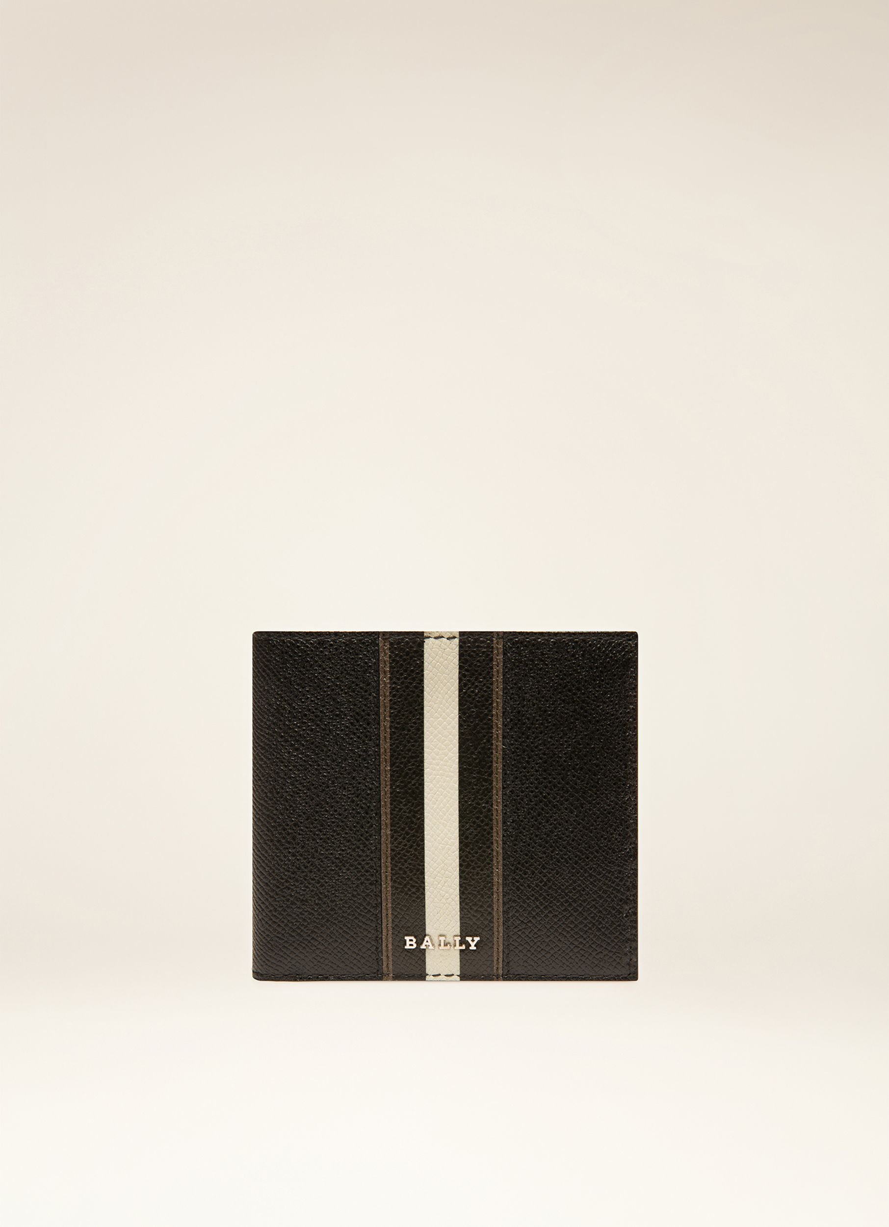 Brasai Portafogli In Pelle Nera - Uomo - Bally - 01