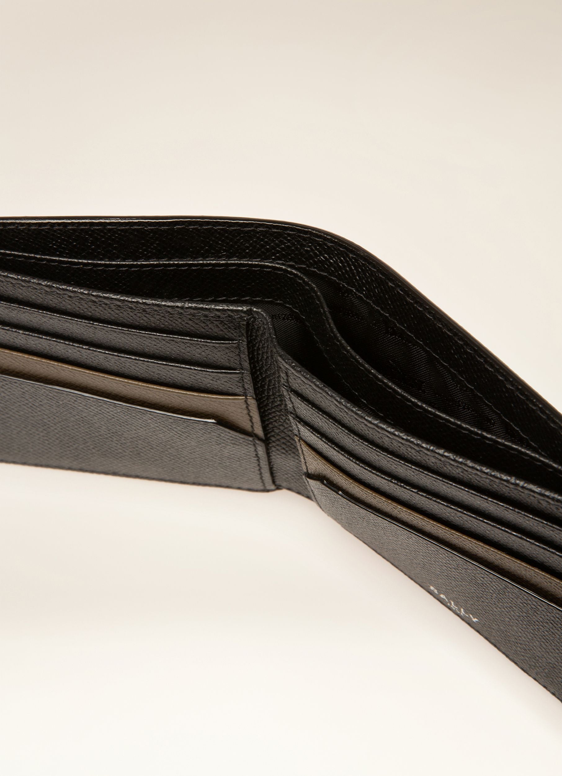 Brasai Portafogli In Pelle Nera - Uomo - Bally - 02