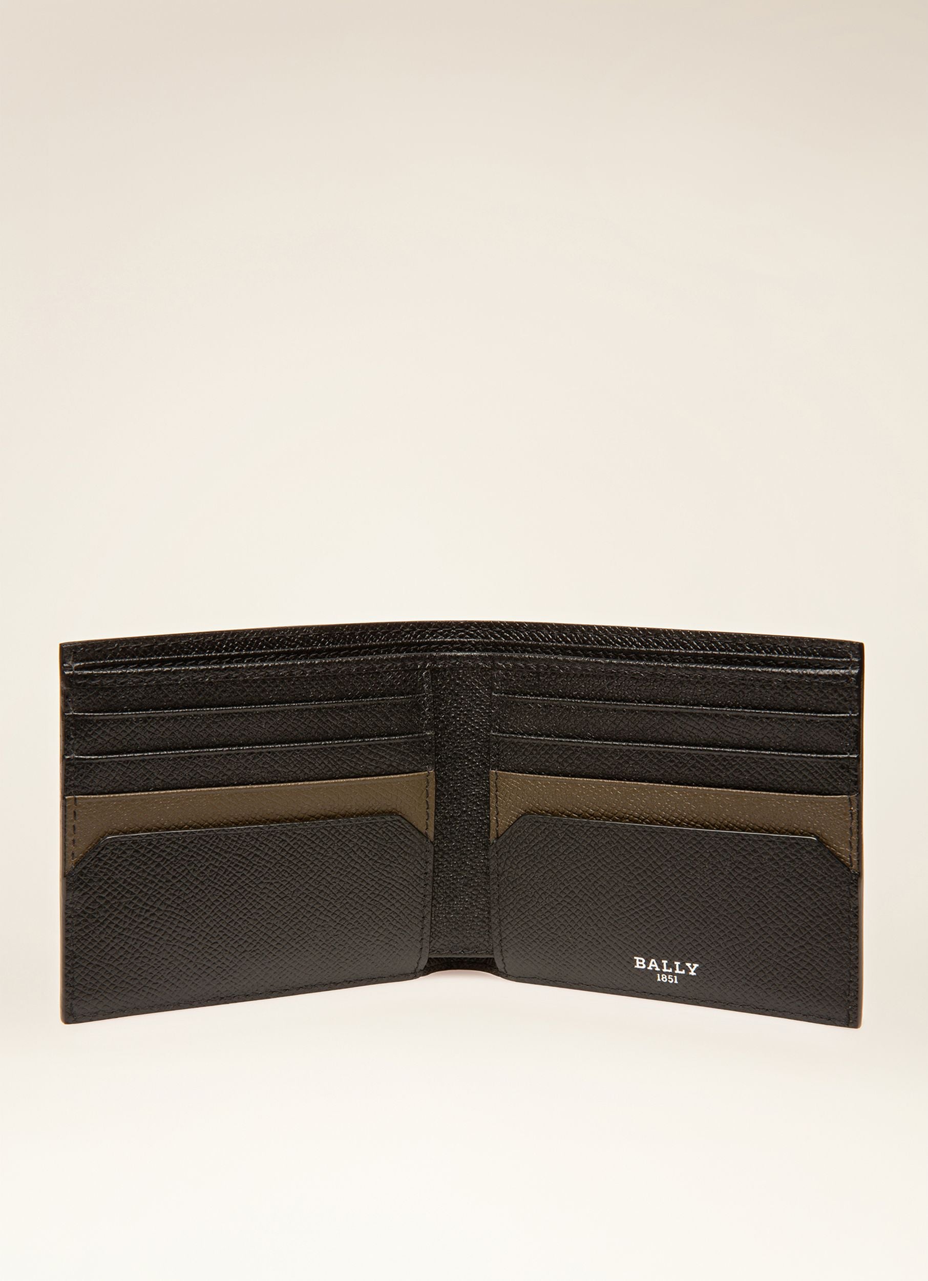 Brasai Portafogli In Pelle Nera - Uomo - Bally - 03