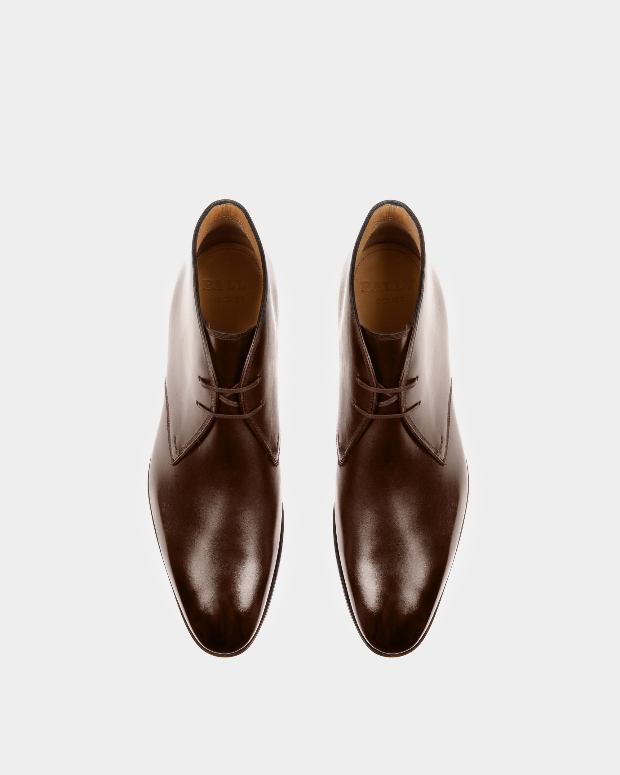Stivaletto Scribe Novo In Pelle Marrone Desert Boots In Pelle Marrone - Uomo - Bally - 02