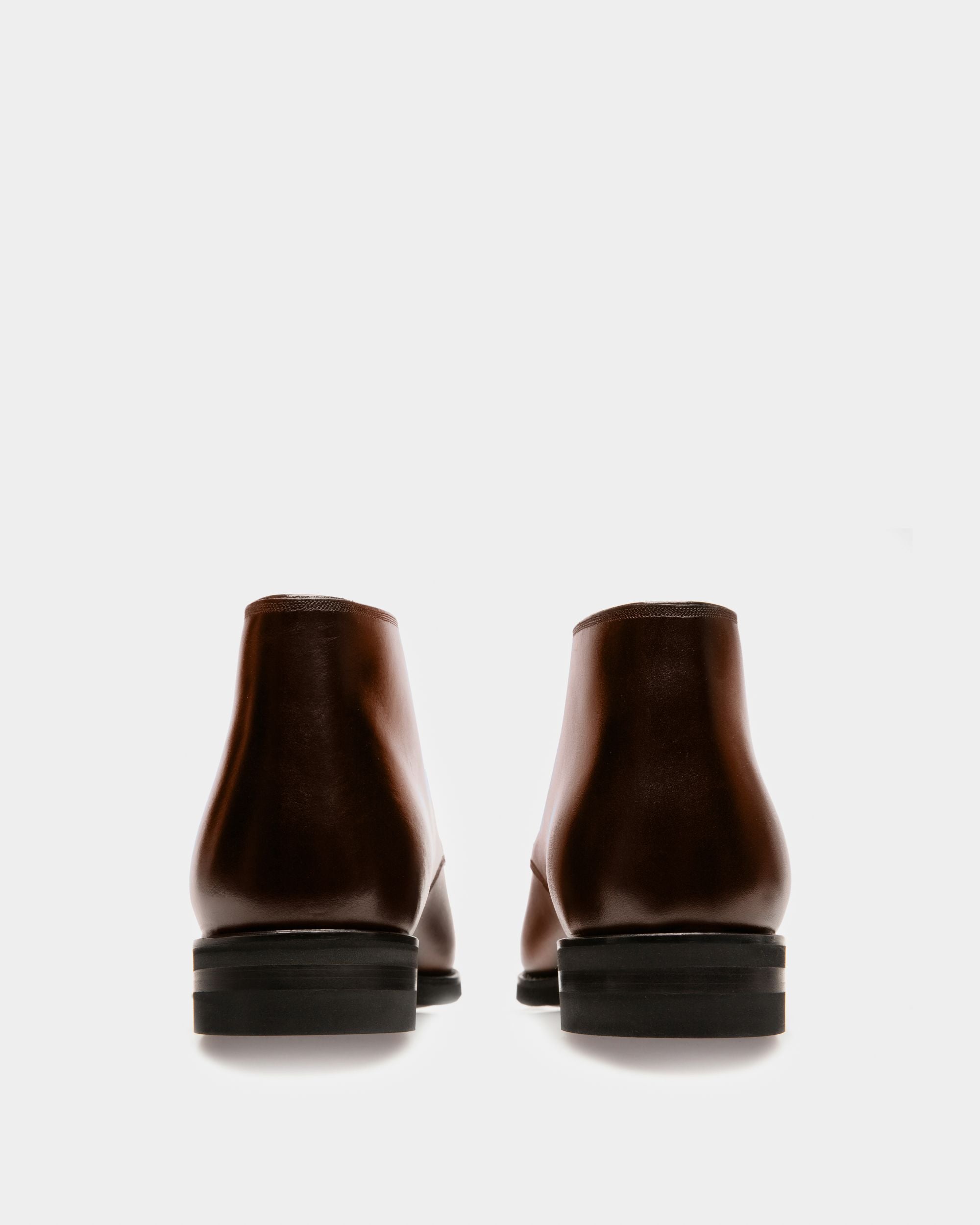 Stivaletto Scribe Novo In Pelle Marrone Desert Boots In Pelle Marrone - Uomo - Bally - 03