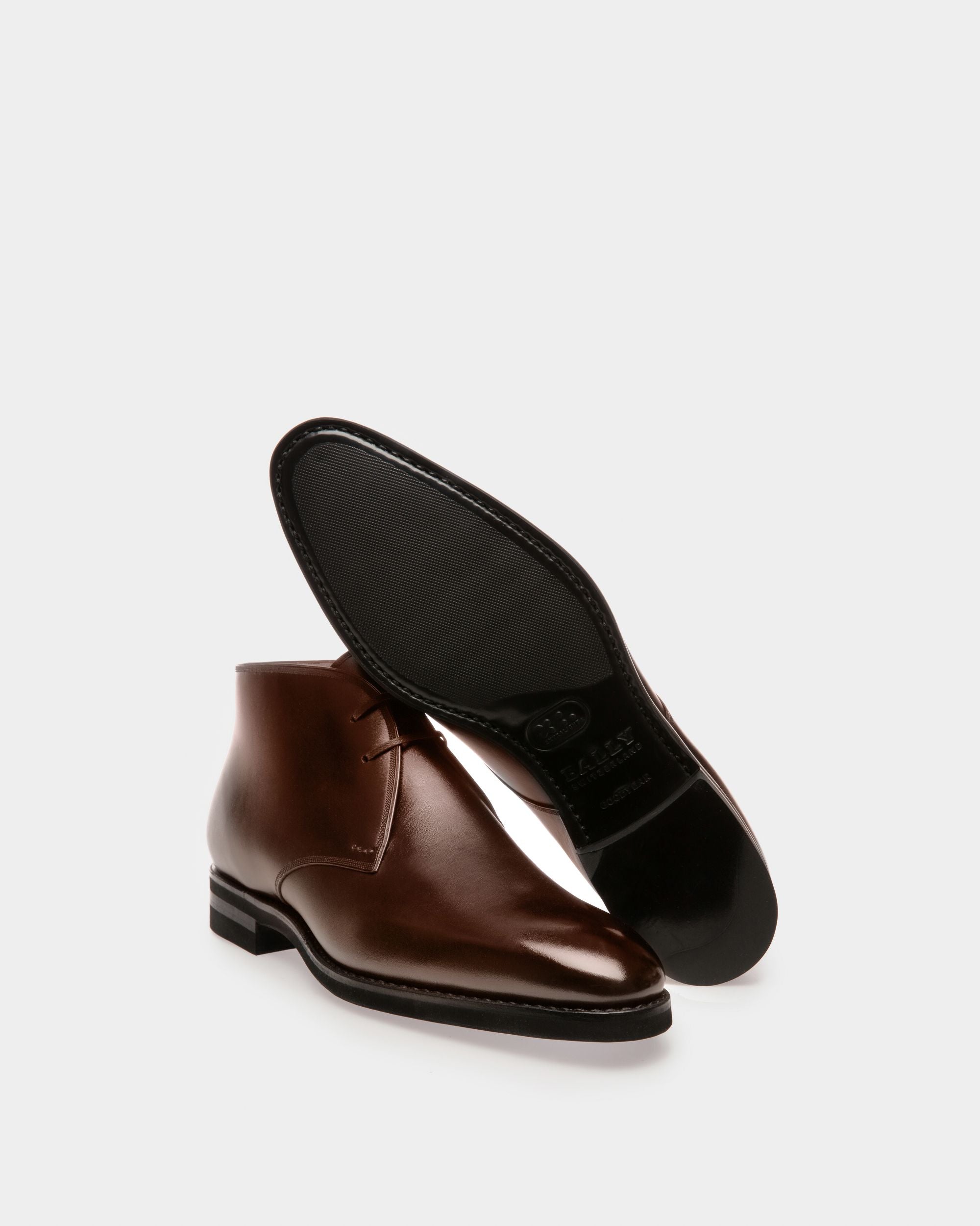 Stivaletto Scribe Novo In Pelle Marrone Desert Boots In Pelle Marrone - Uomo - Bally - 04
