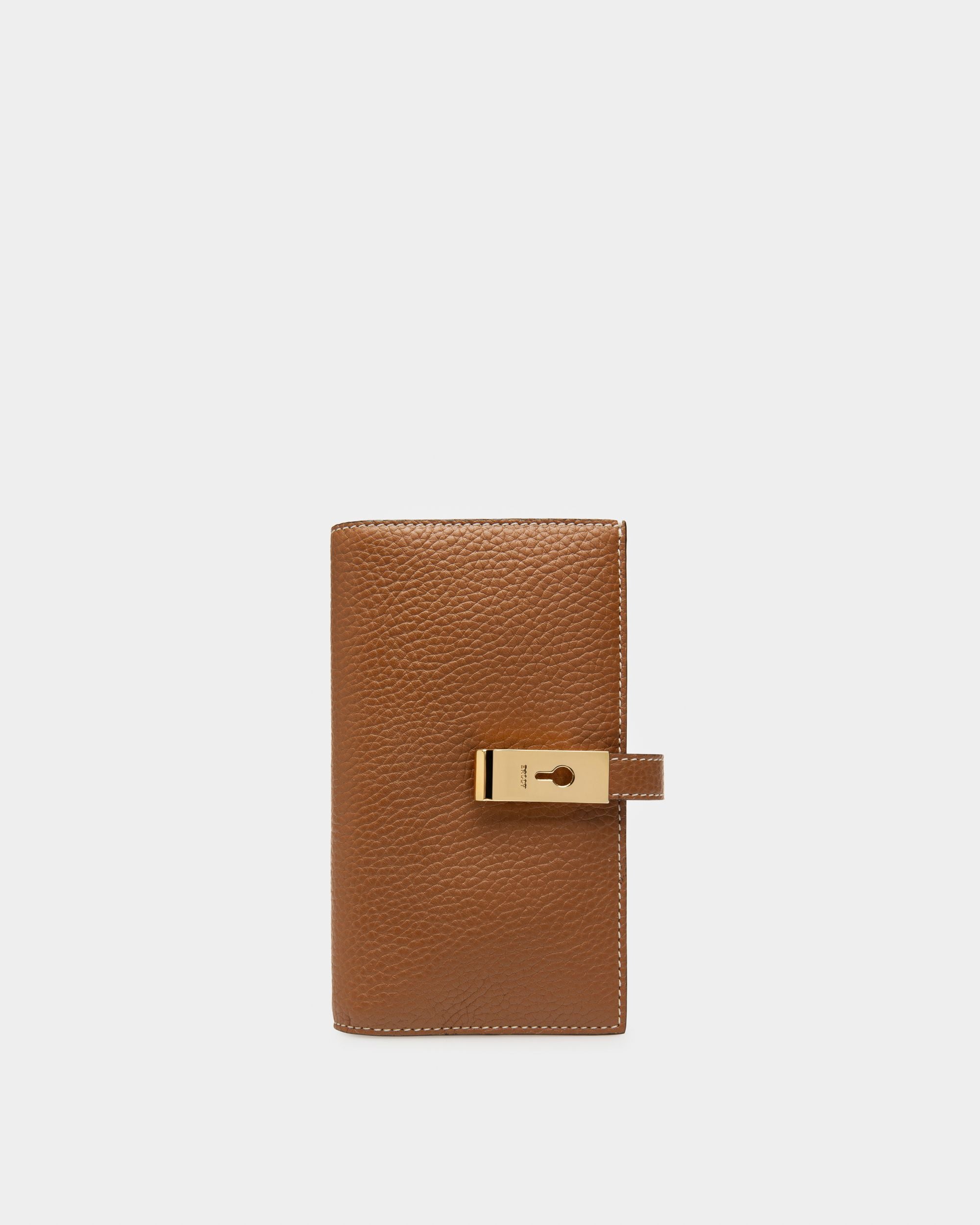 Amber Portafoglio In Pelle Marrone - Donna - Bally - 01