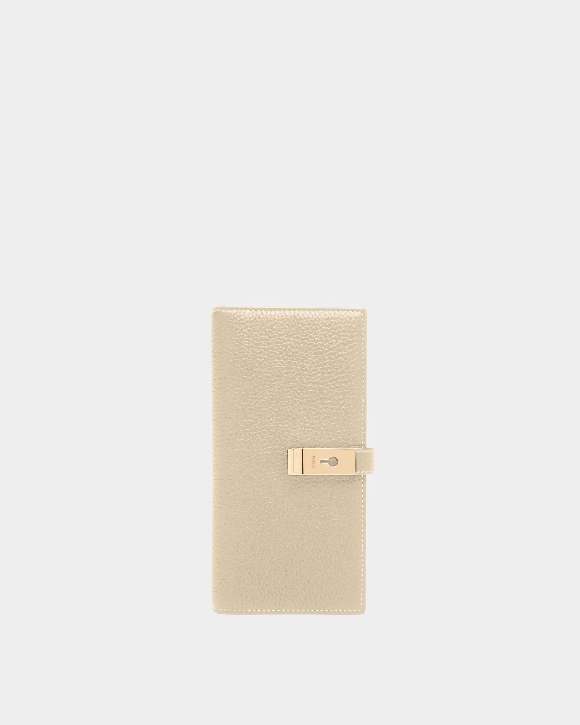 Amy Portafoglio In Pelle Beige Chiaro - Donna - Bally - 01