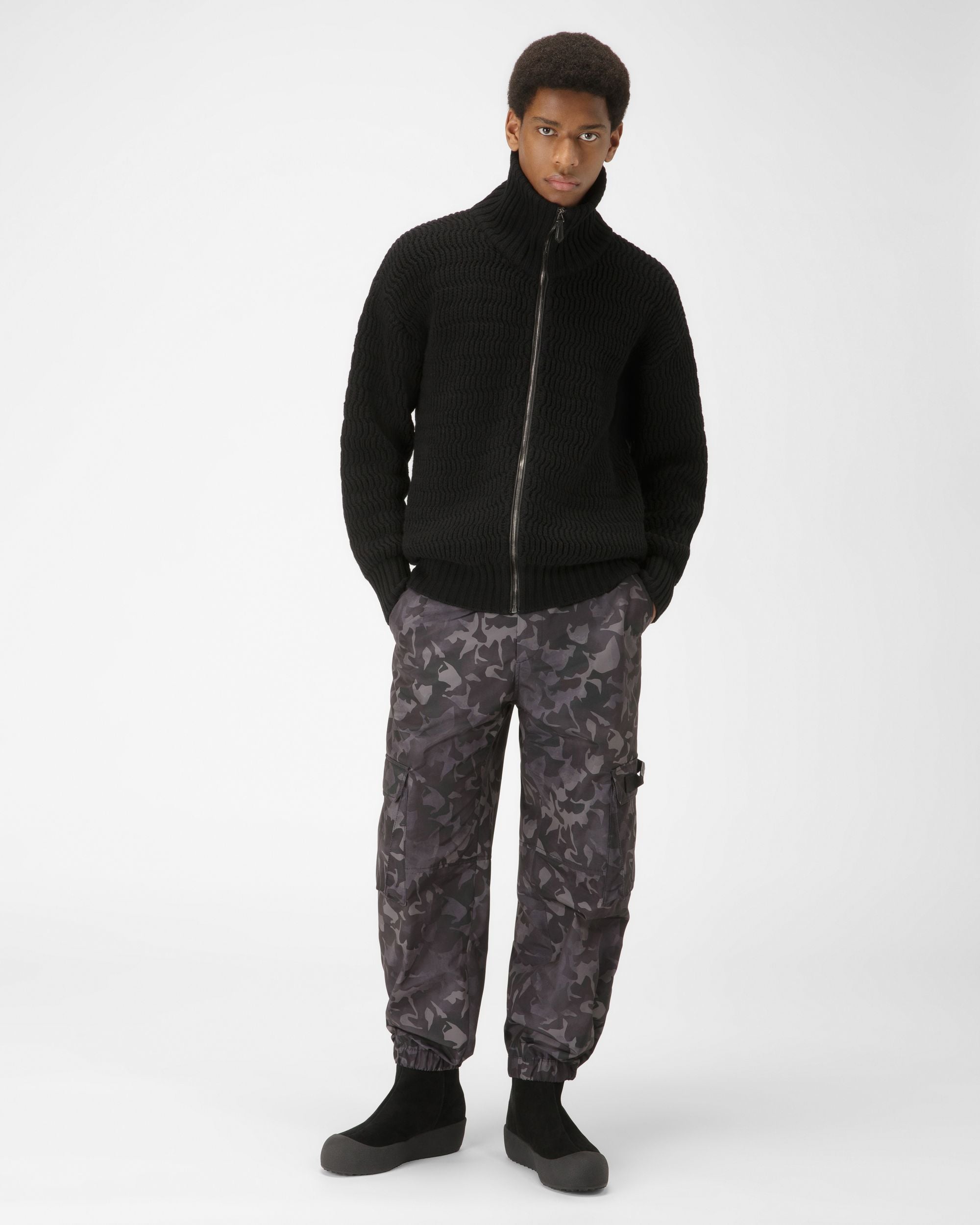 Guard Stivale Da Neve In Pelle Nera - Uomo - Bally - 02