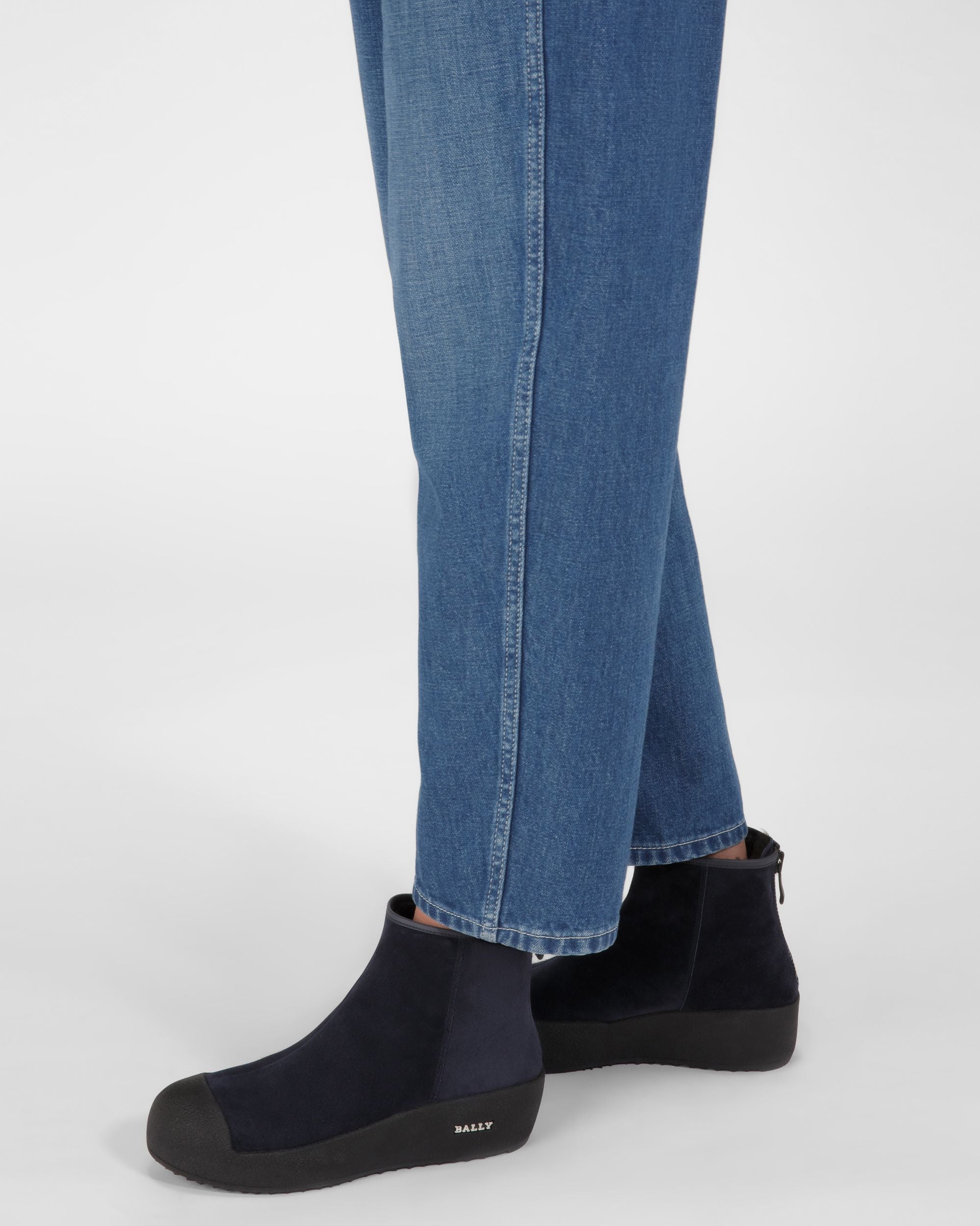 Guard Stivaletti In Pelle Navy - Donna - Bally - 03