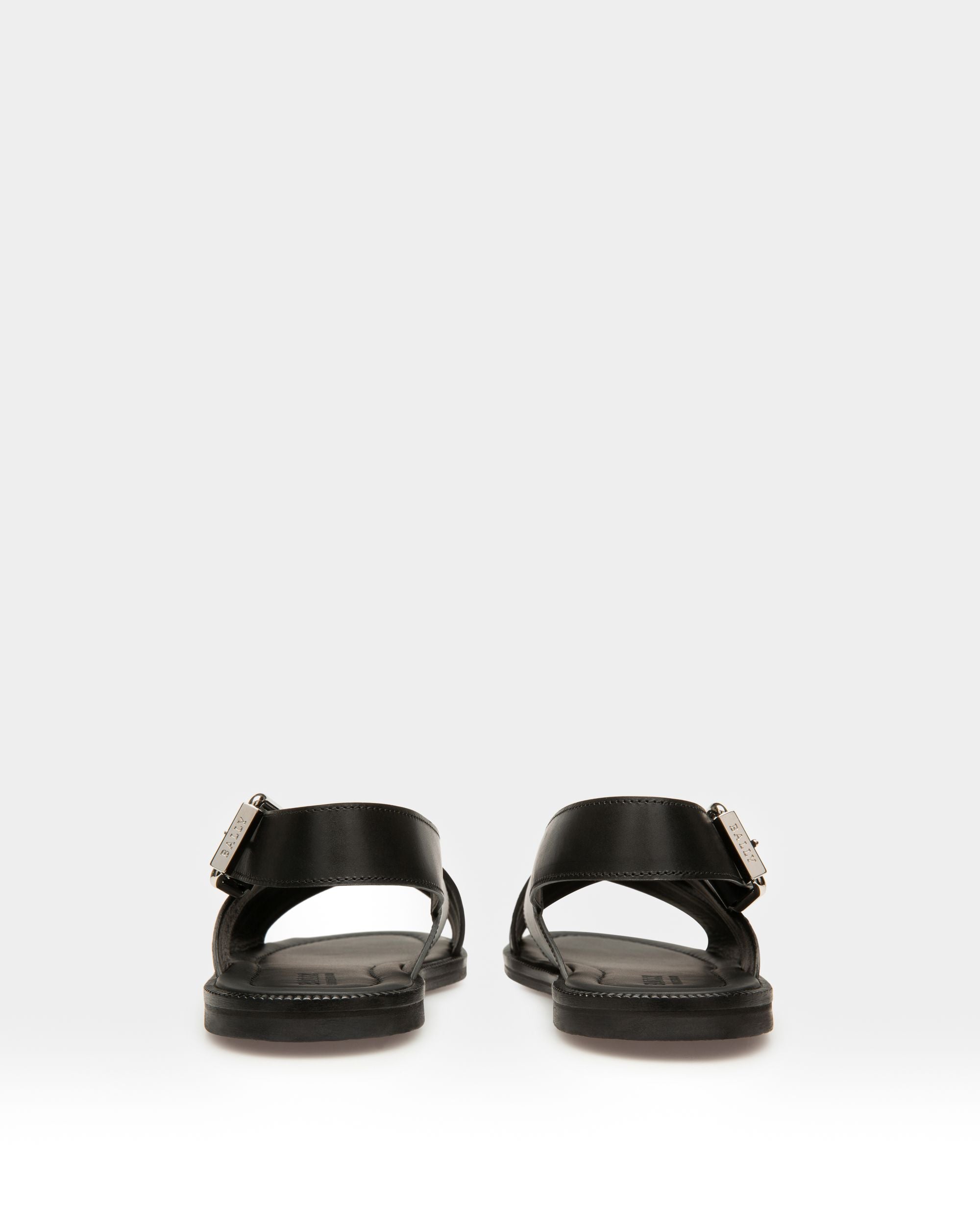 Jameel Sandali In Pelle Nera - Uomo - Bally - 03