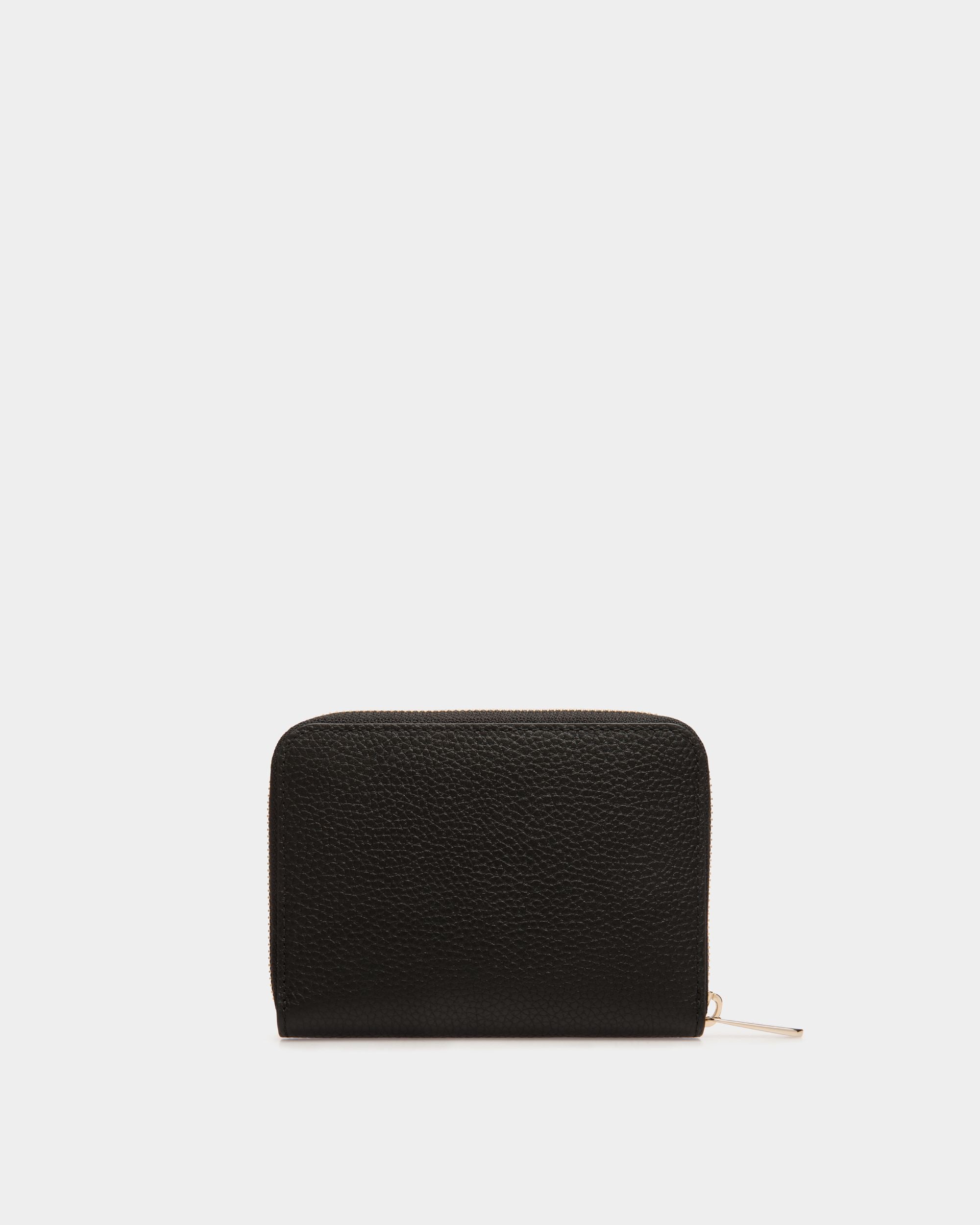 Zip Around Wallet In Black Bovine - Donna - Bally - 02