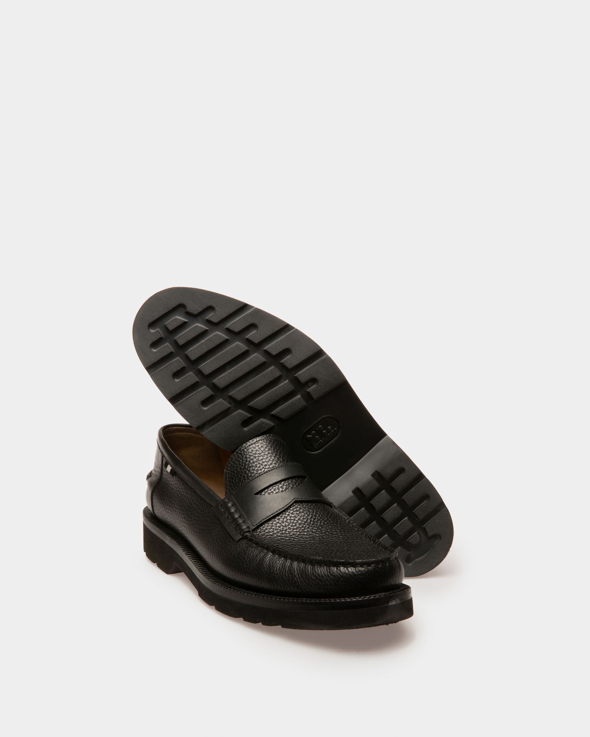 Noah Mocassini In Pelle Nera - Uomo - Bally - 04