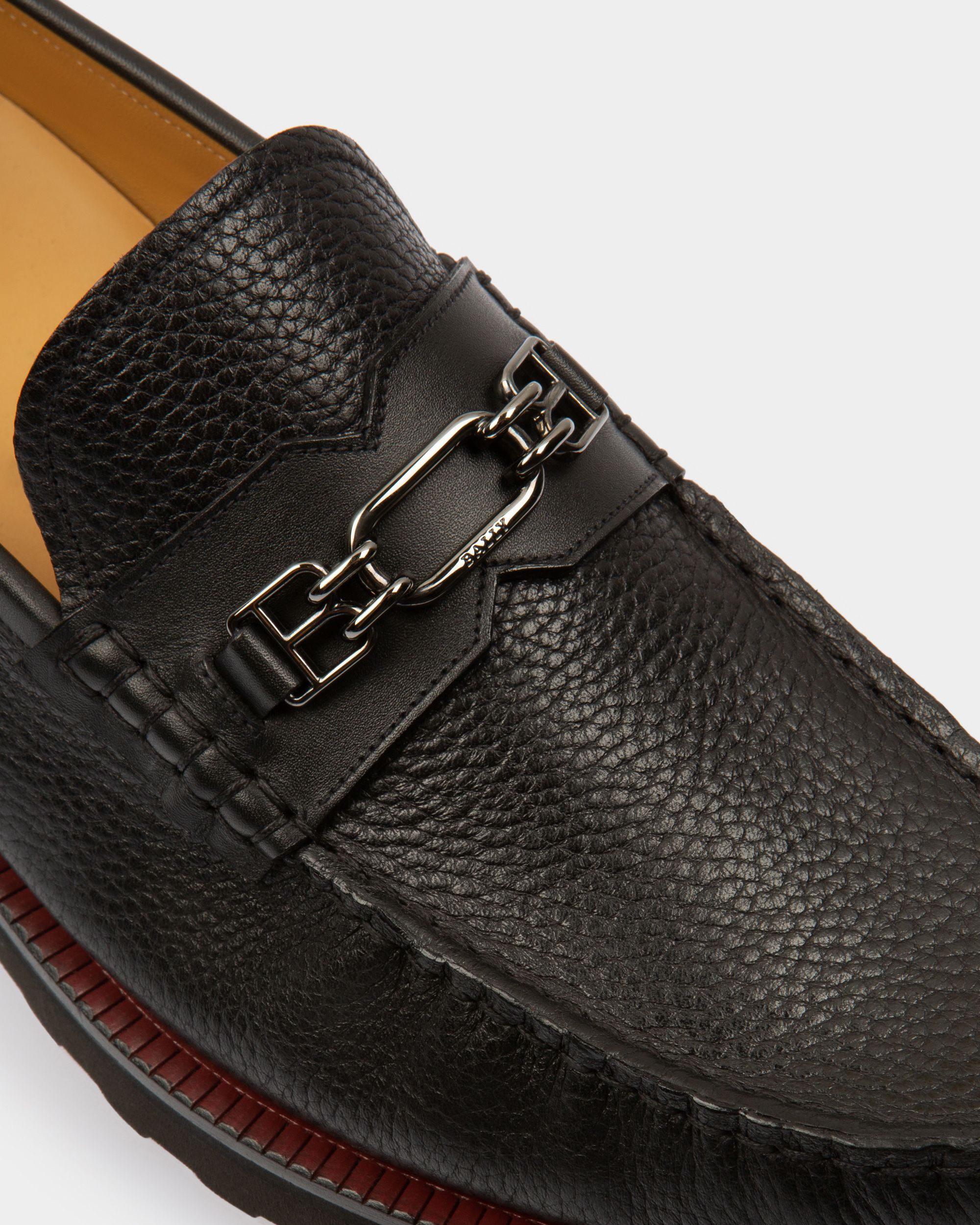 Norrison Mocassini In Pelle Nera - Uomo - Bally - 03