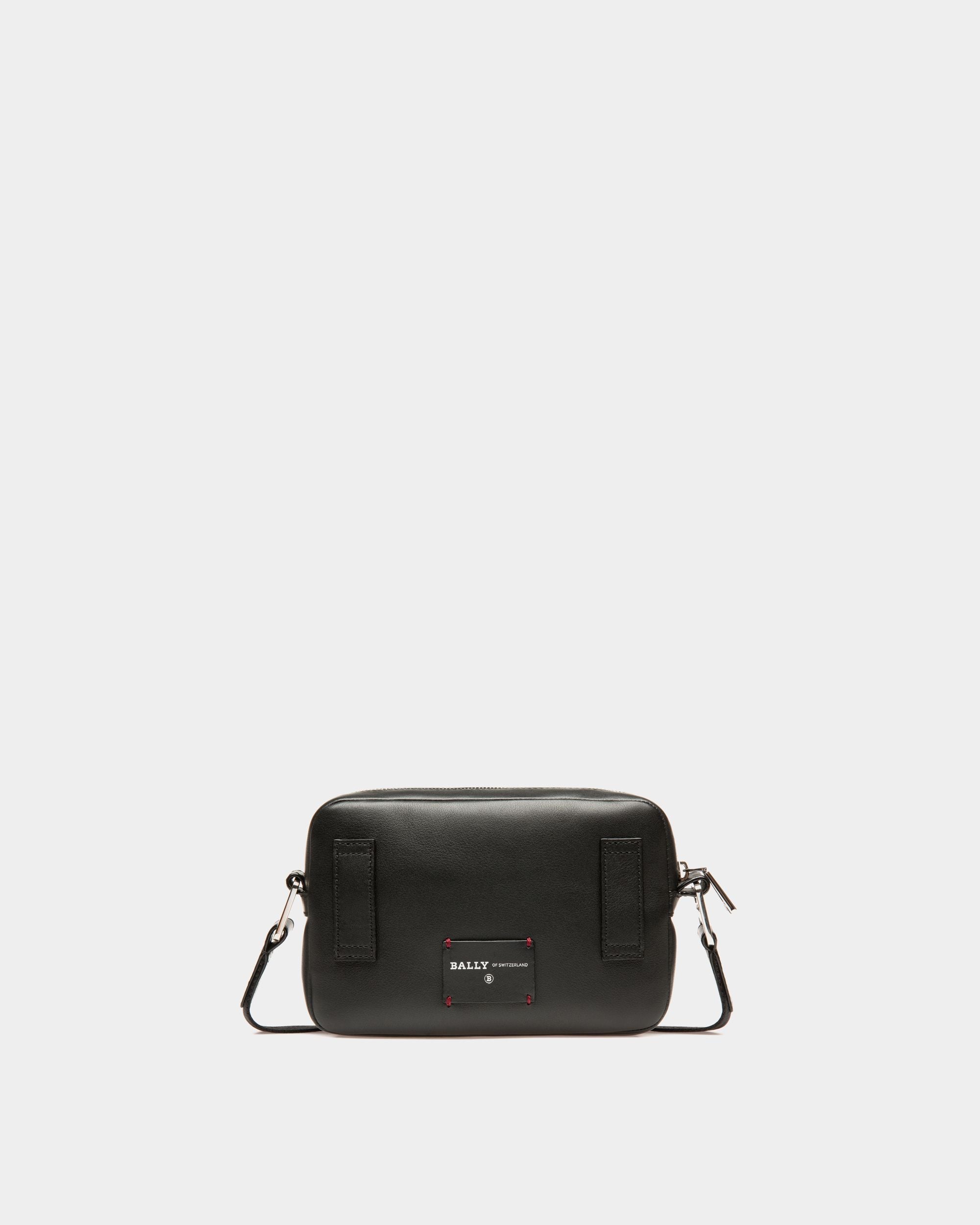 Hal Borsa A Tracolla In Pelle Nera - Uomo - Bally - 03