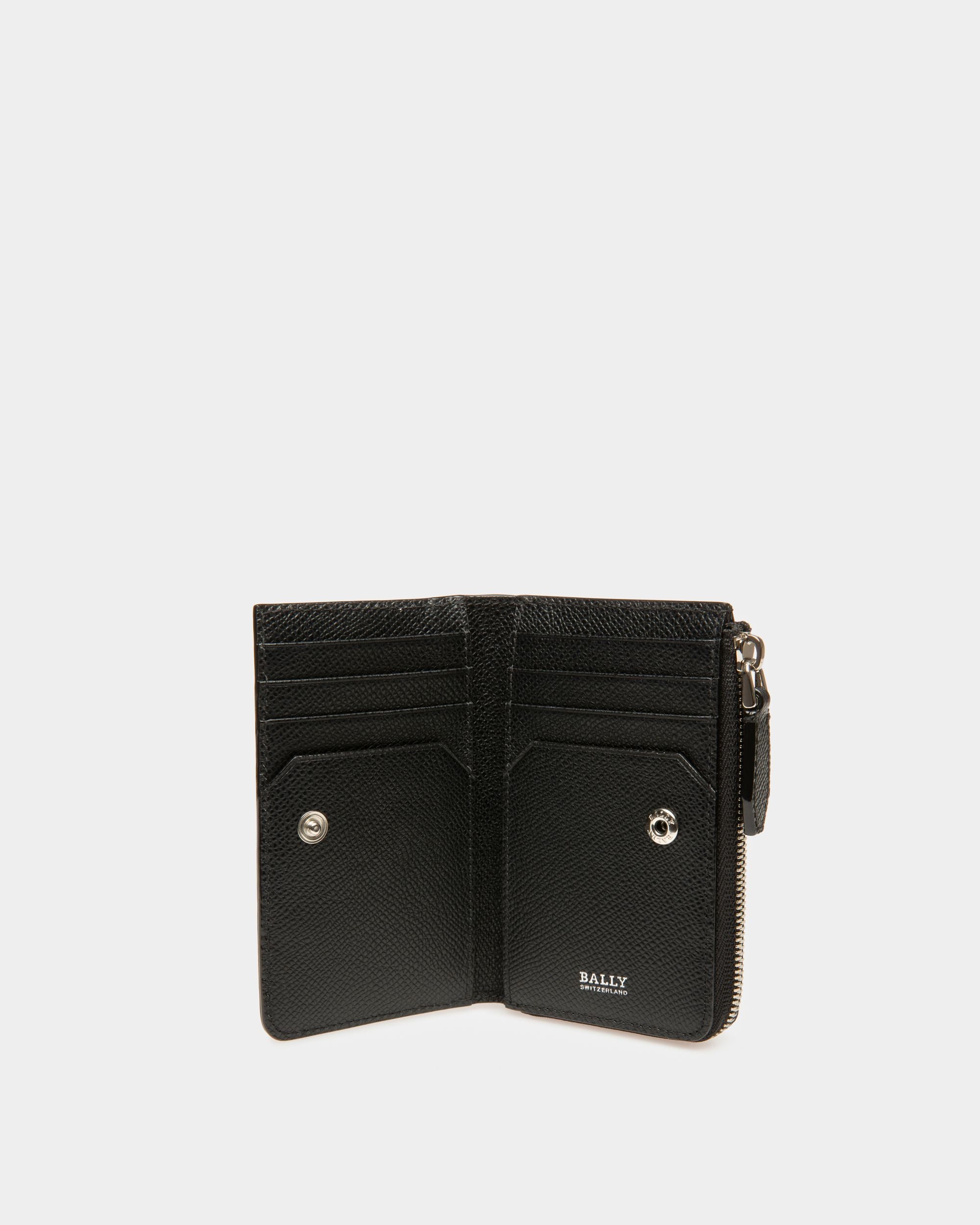 Terik Portafoglio In Pelle Nera - Uomo - Bally - 03