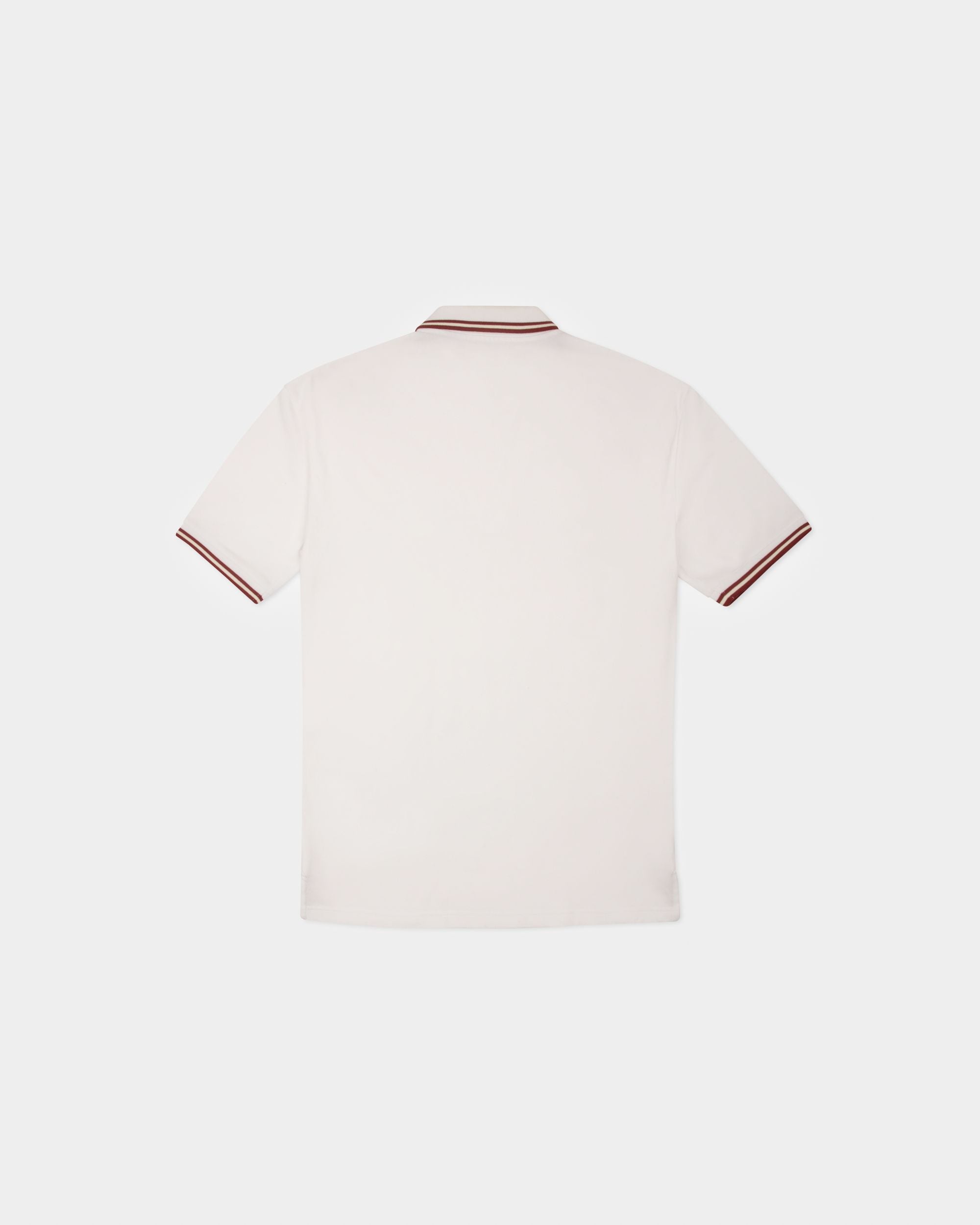 Polo B-Chain In Cotone Bianco - Uomo - Bally - 02