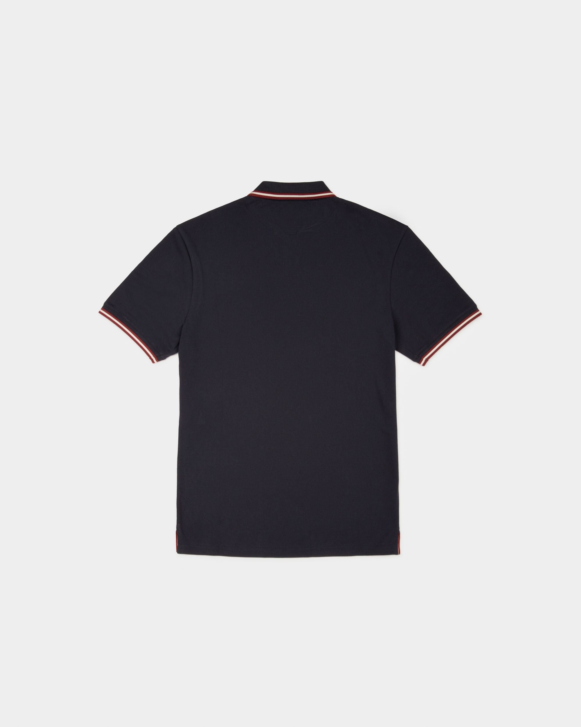 Polo B-Chain In Cotone Navy - Uomo - Bally - 02