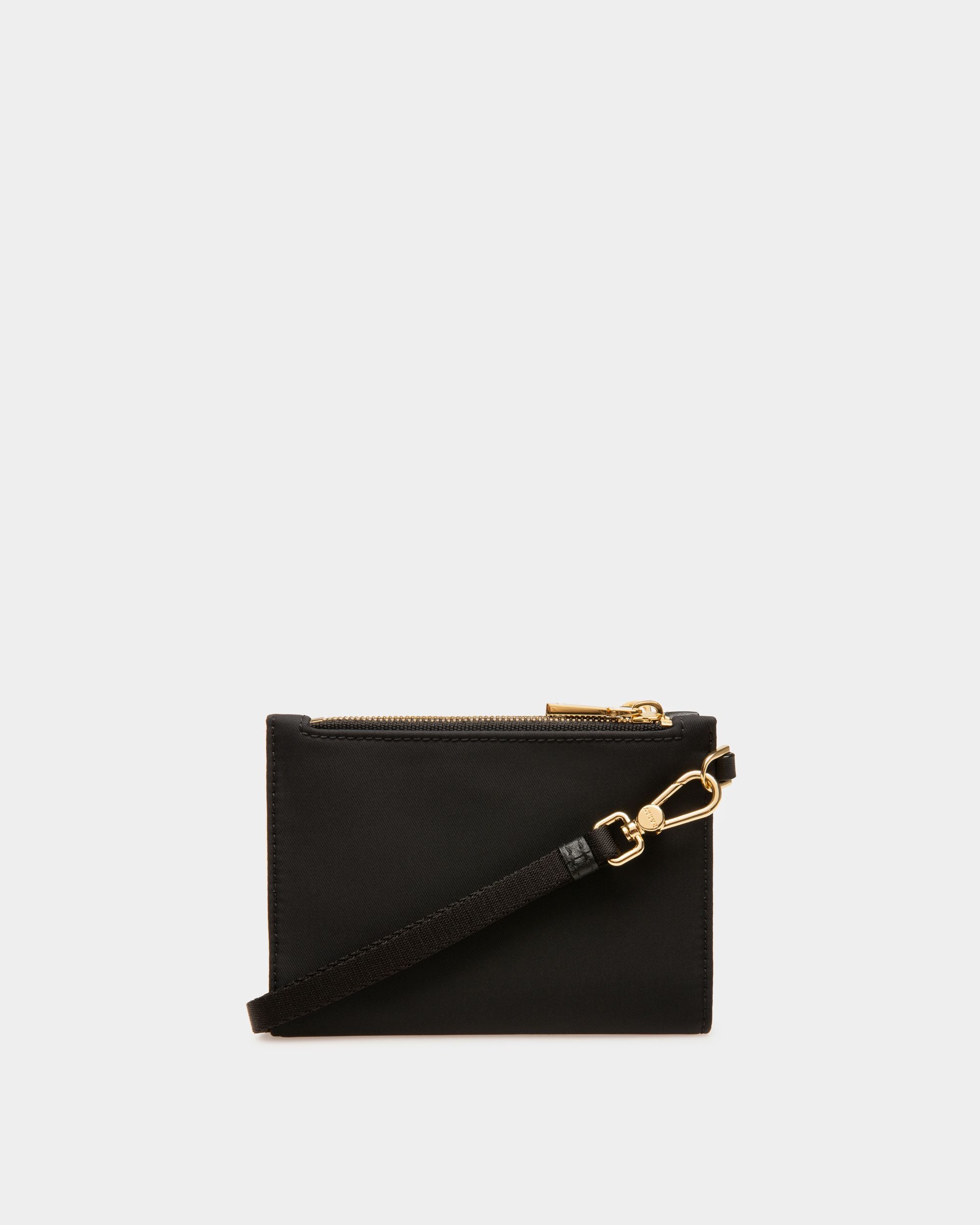 Esmal Portatessere In Nylon Riciclato Nero - Donna - Bally - 02