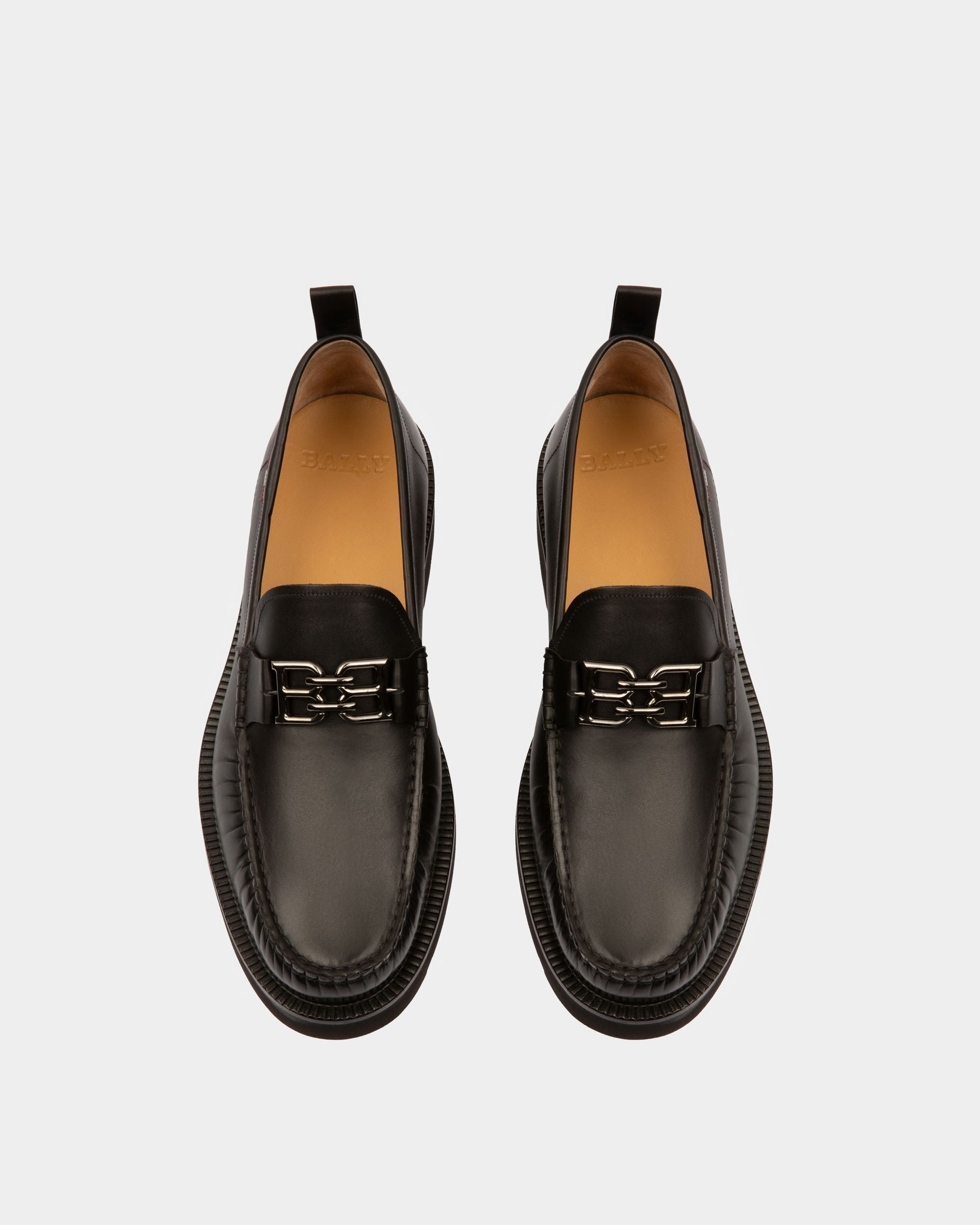 Nolam Mocassini In Pelle Nera - Uomo - Bally - 02