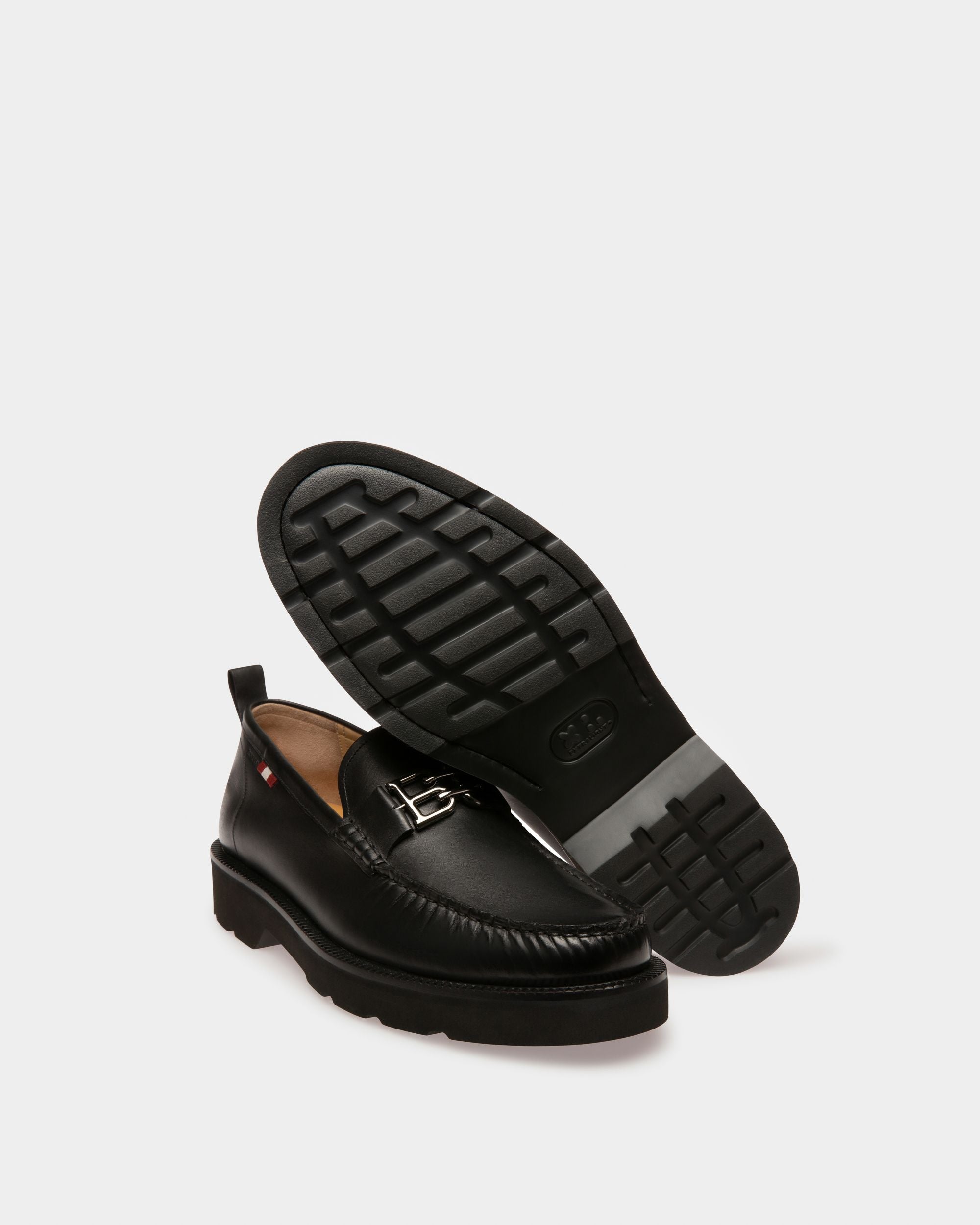 Nolam Mocassini In Pelle Nera - Uomo - Bally - 04