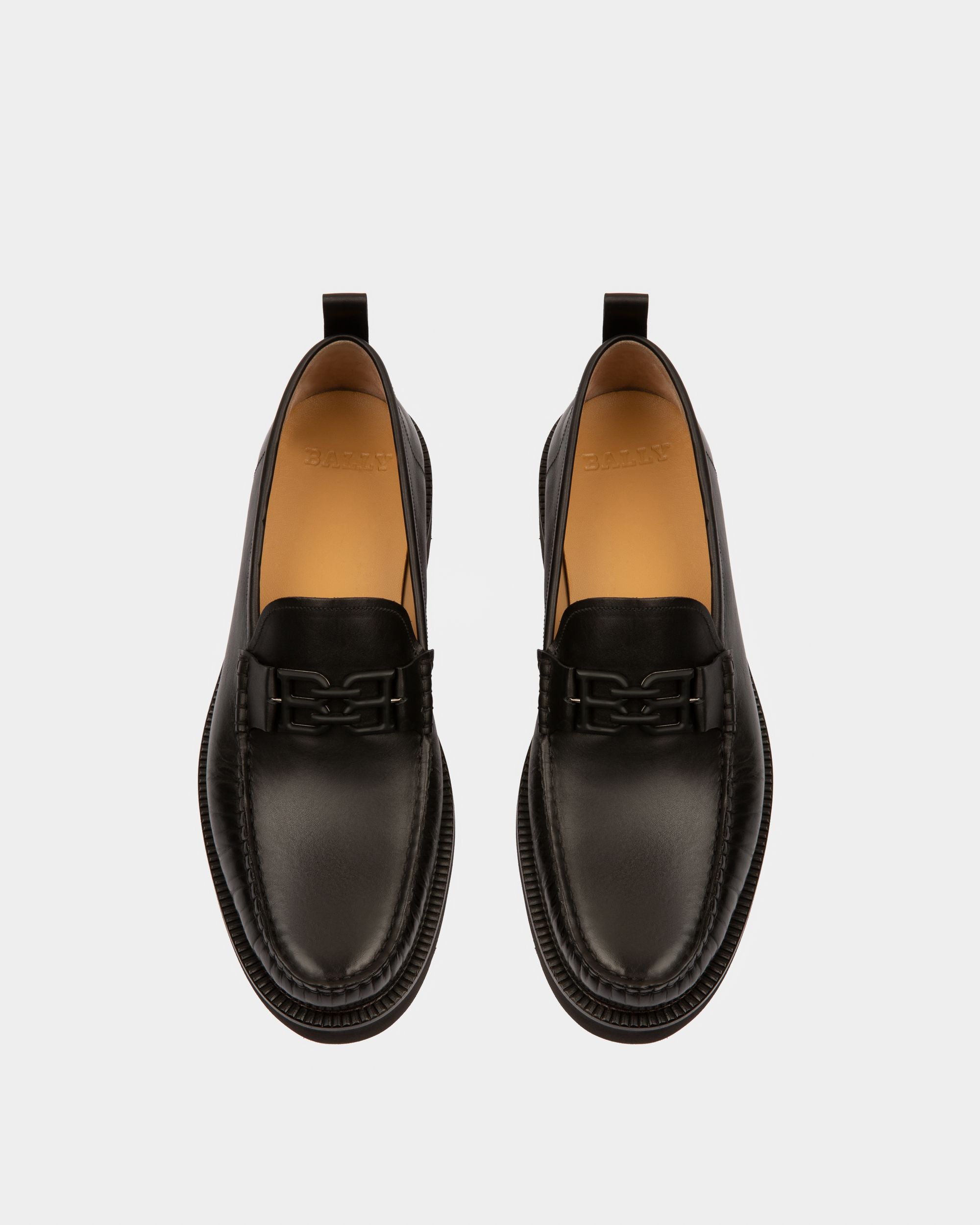 Nolam Mocassini In Pelle Nera - Uomo - Bally - 07