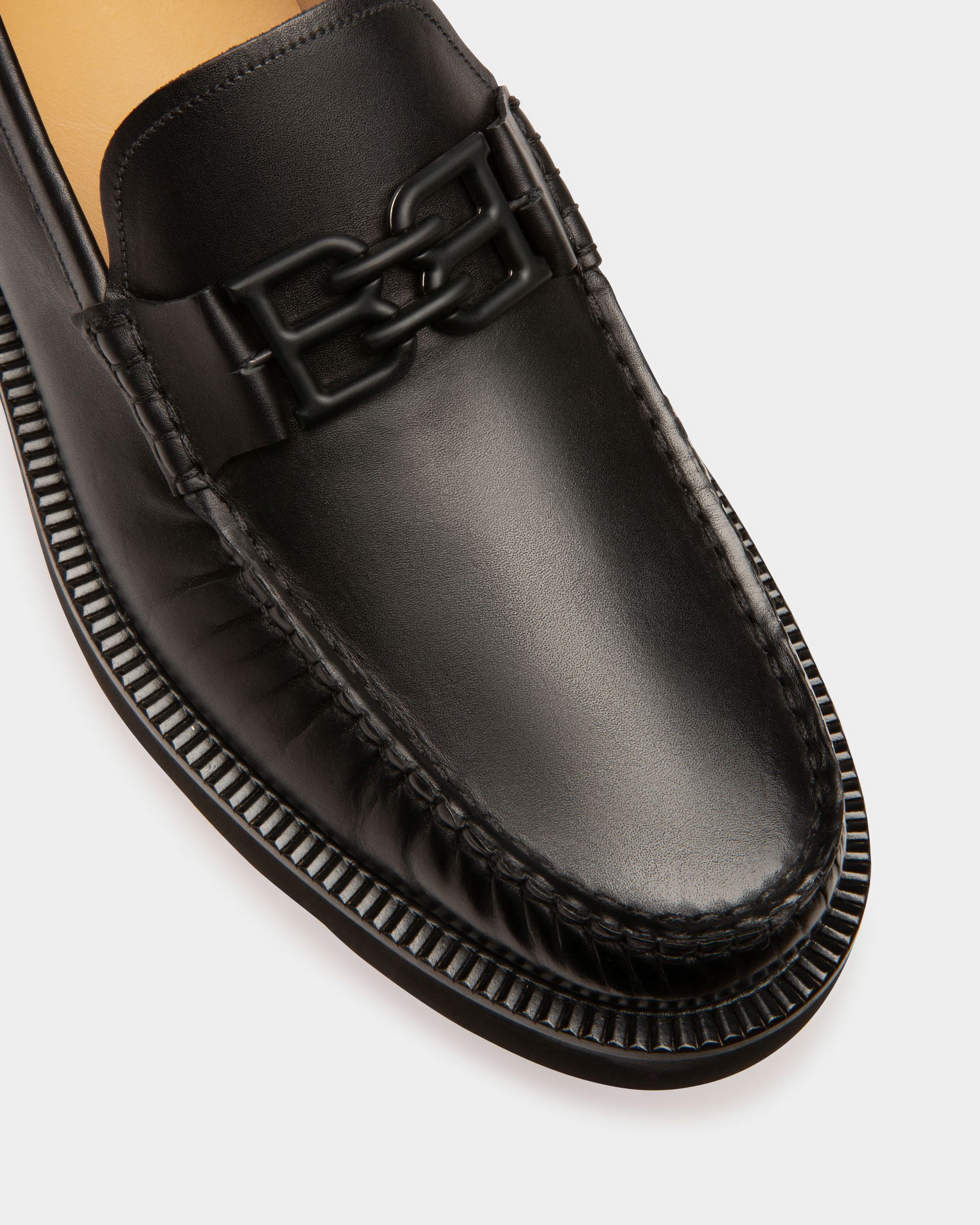Nolam Mocassini In Pelle Nera - Uomo - Bally - 08