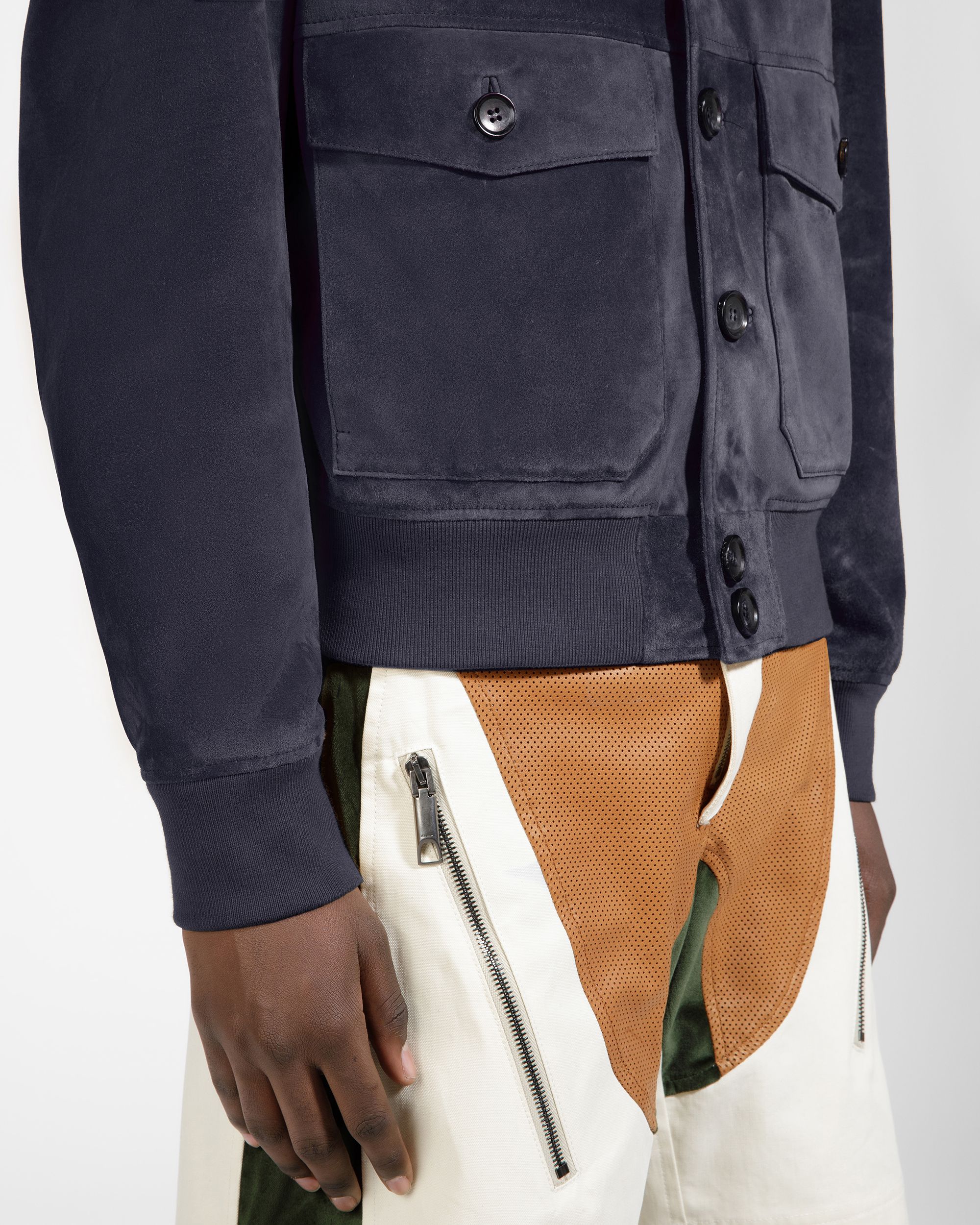 Bomber In Pelle Blu - Uomo - Bally - 04