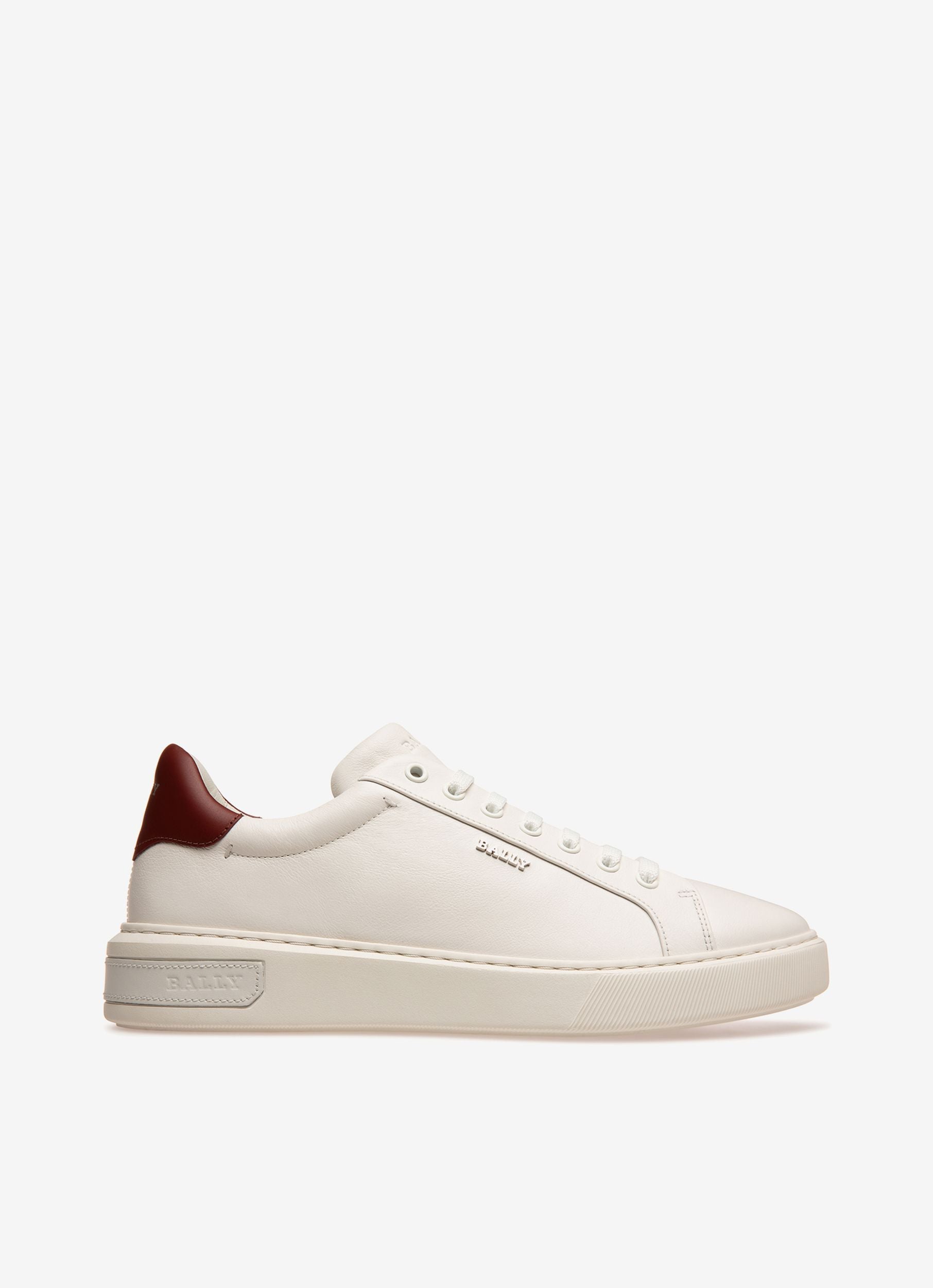 Miky Sneakers In Pelle Bianca - Uomo - Bally - 01