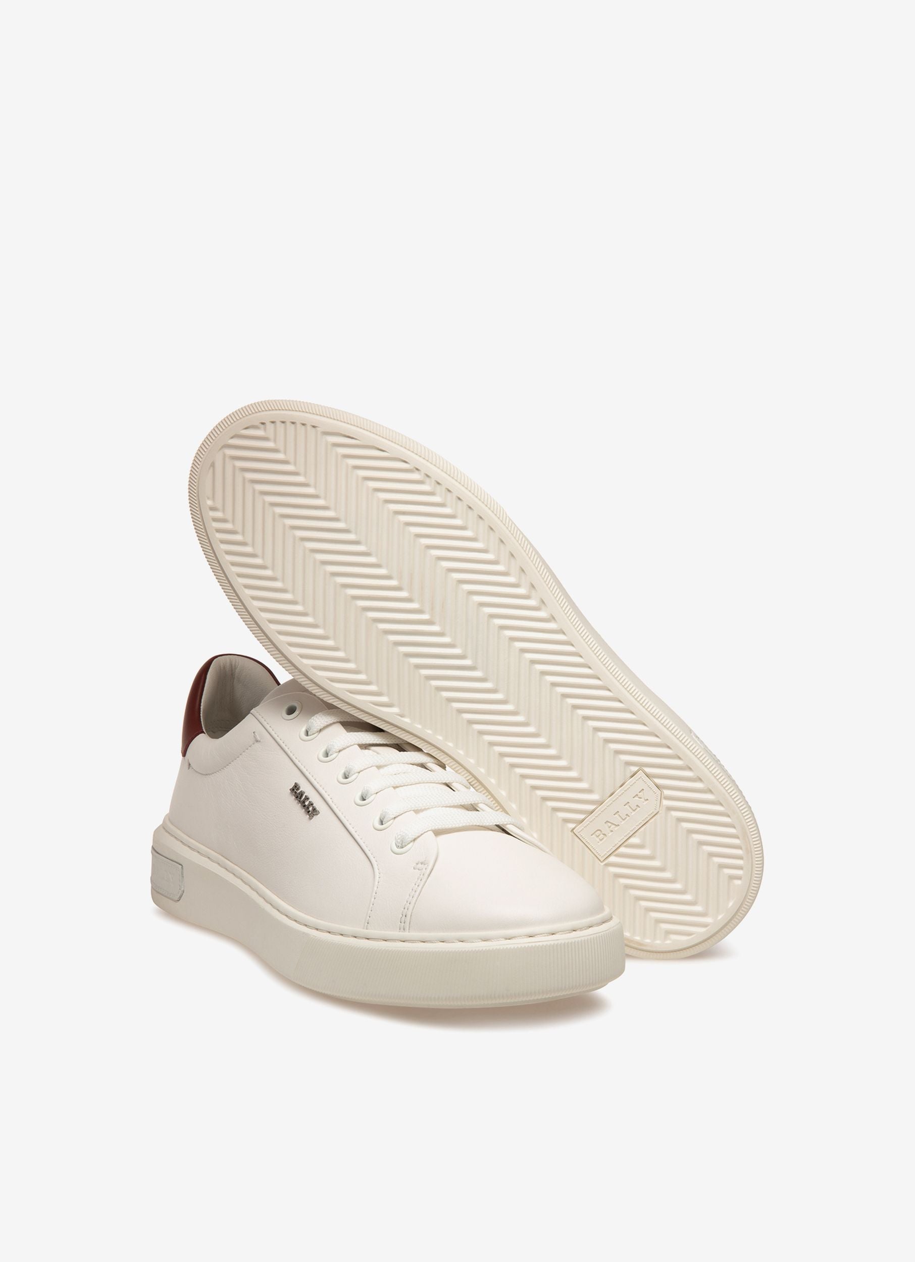 Miky Sneakers In Pelle Bianca - Uomo - Bally - 03
