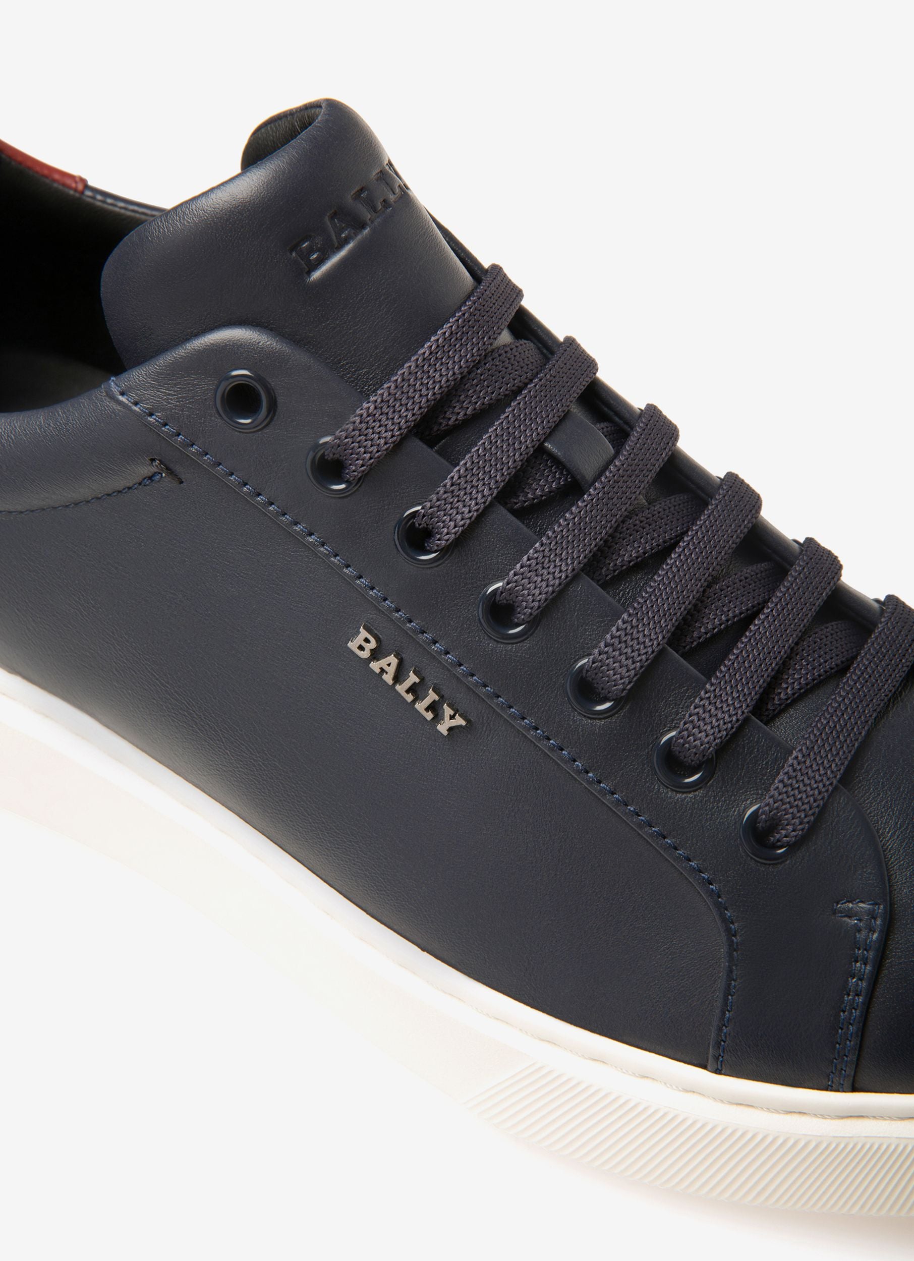 Miky Sneakers In Pelle Blu Navy - Uomo - Bally - 04