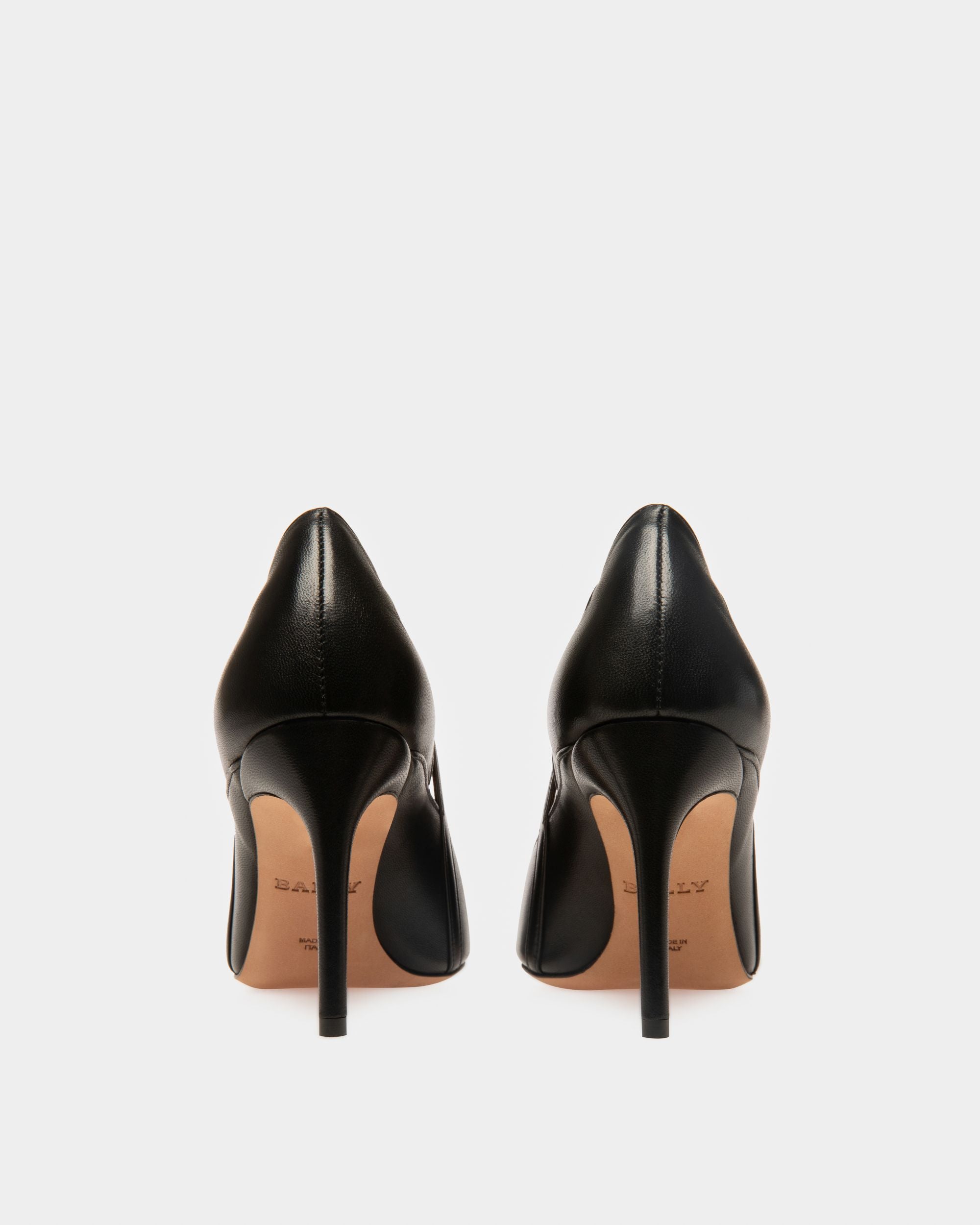 Elsa Décolleté In Pelle Nera - Donna - Bally - 03