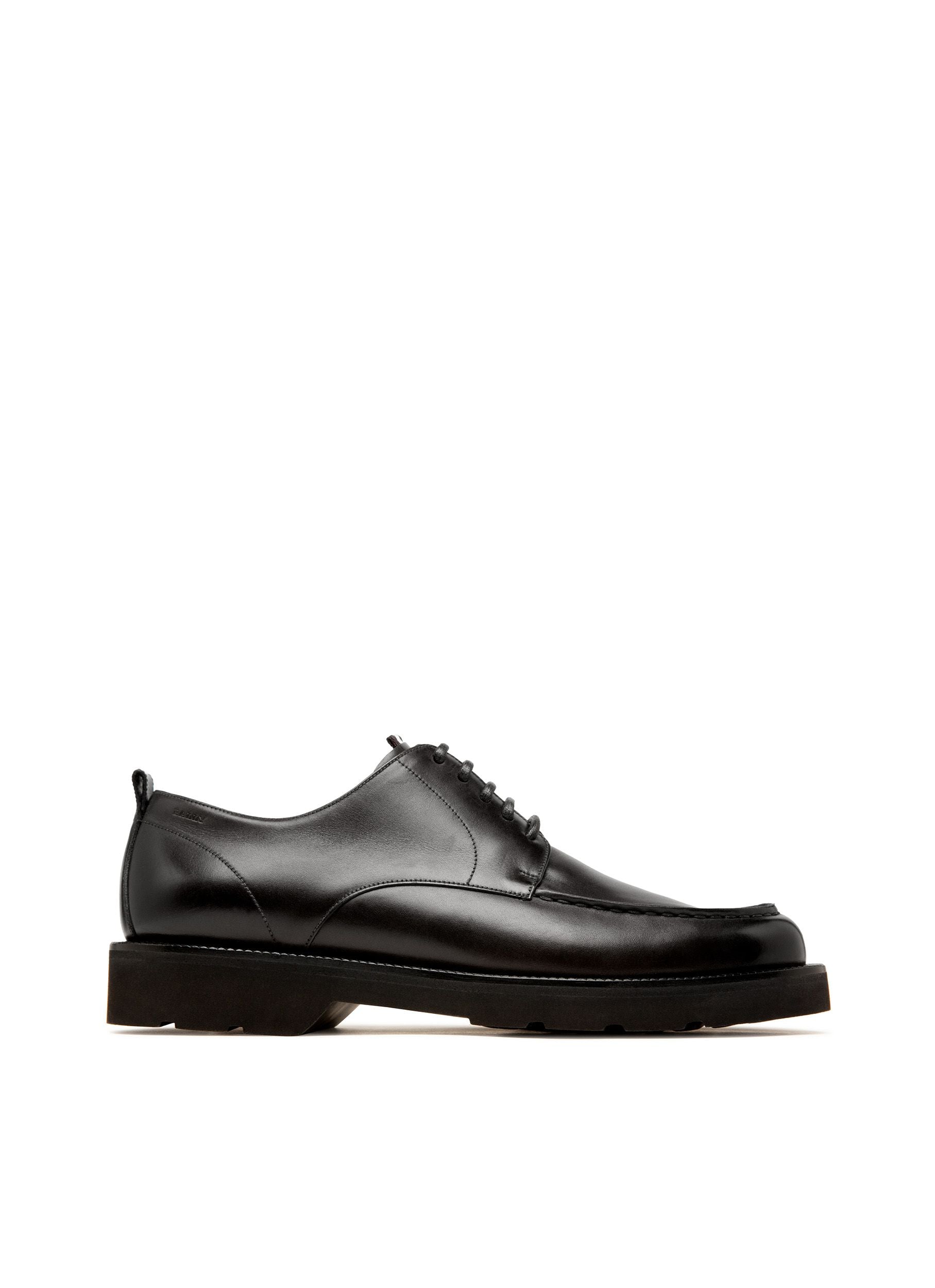 Norber Scarpe Derby In Pelle Nera - Uomo - Bally - 01