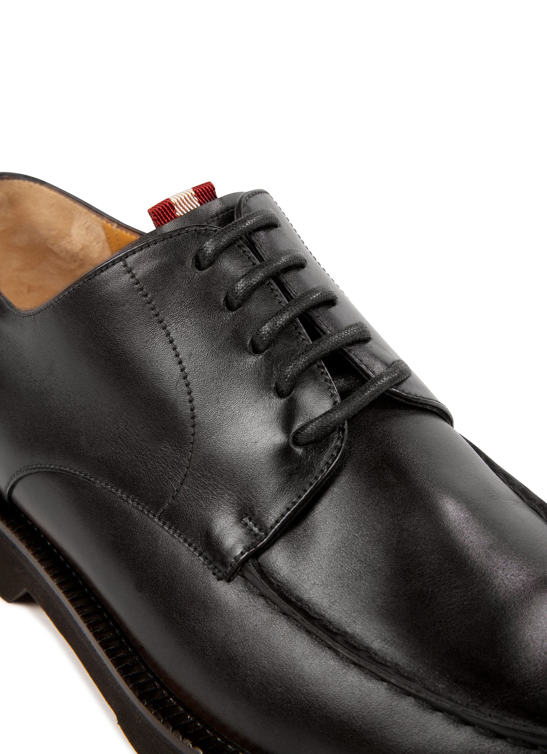 Norber Scarpe Derby In Pelle Nera - Uomo - Bally - 03