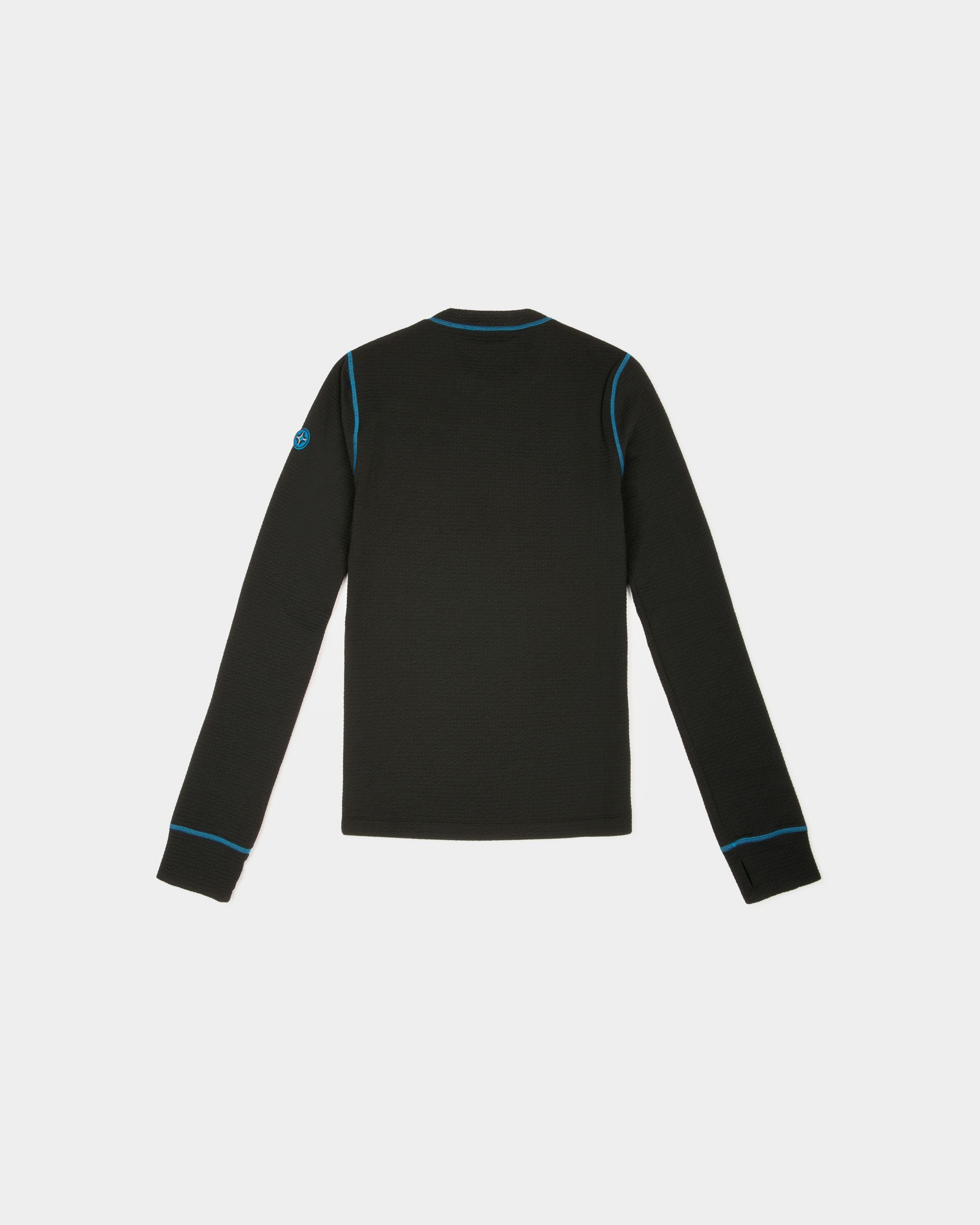 Maglia Termica In Poliestere Riciclato Nero - Uomo - Bally - 02