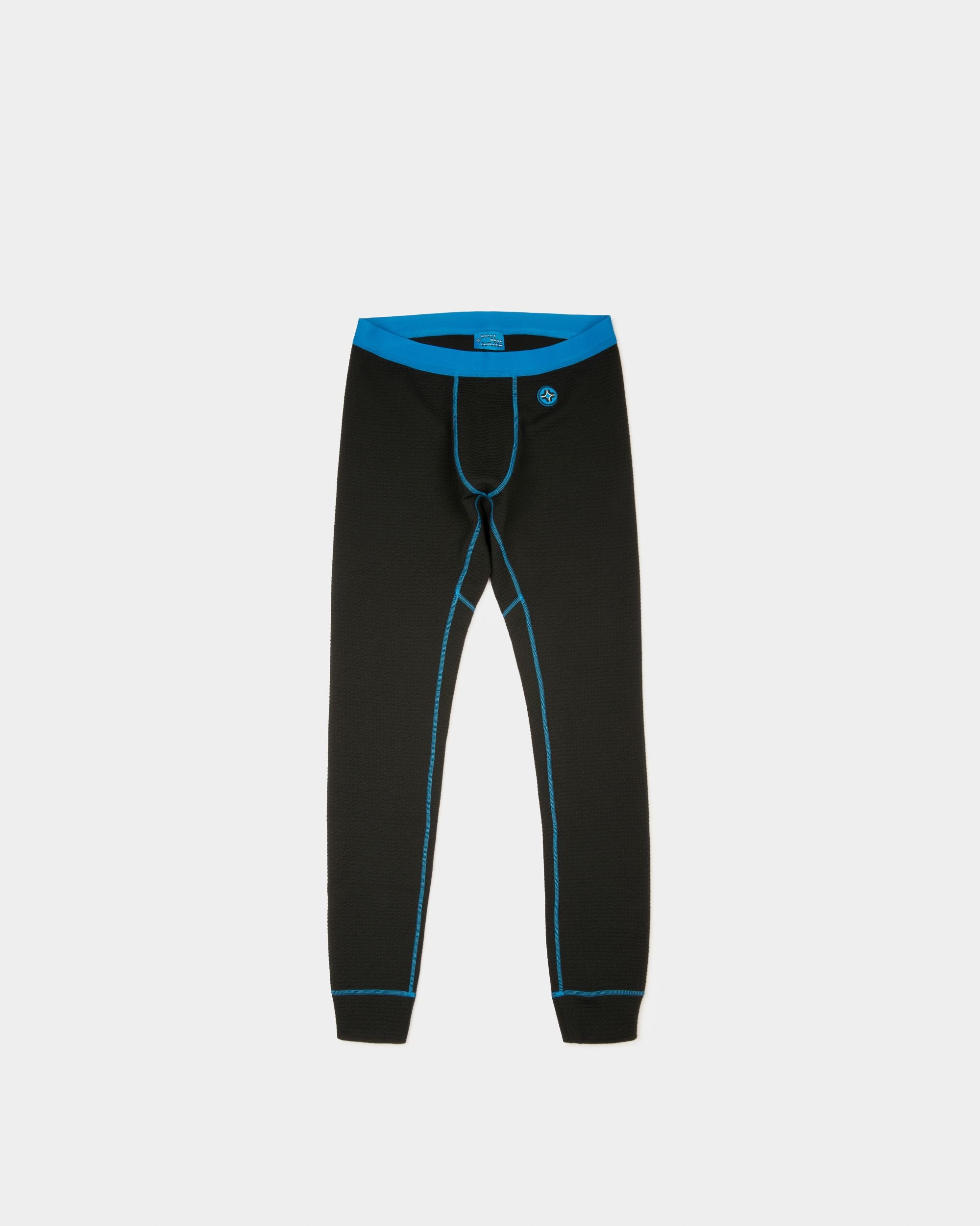 Pantaloni Termici In Poliestere Riciclato Nero - Uomo - Bally - 01
