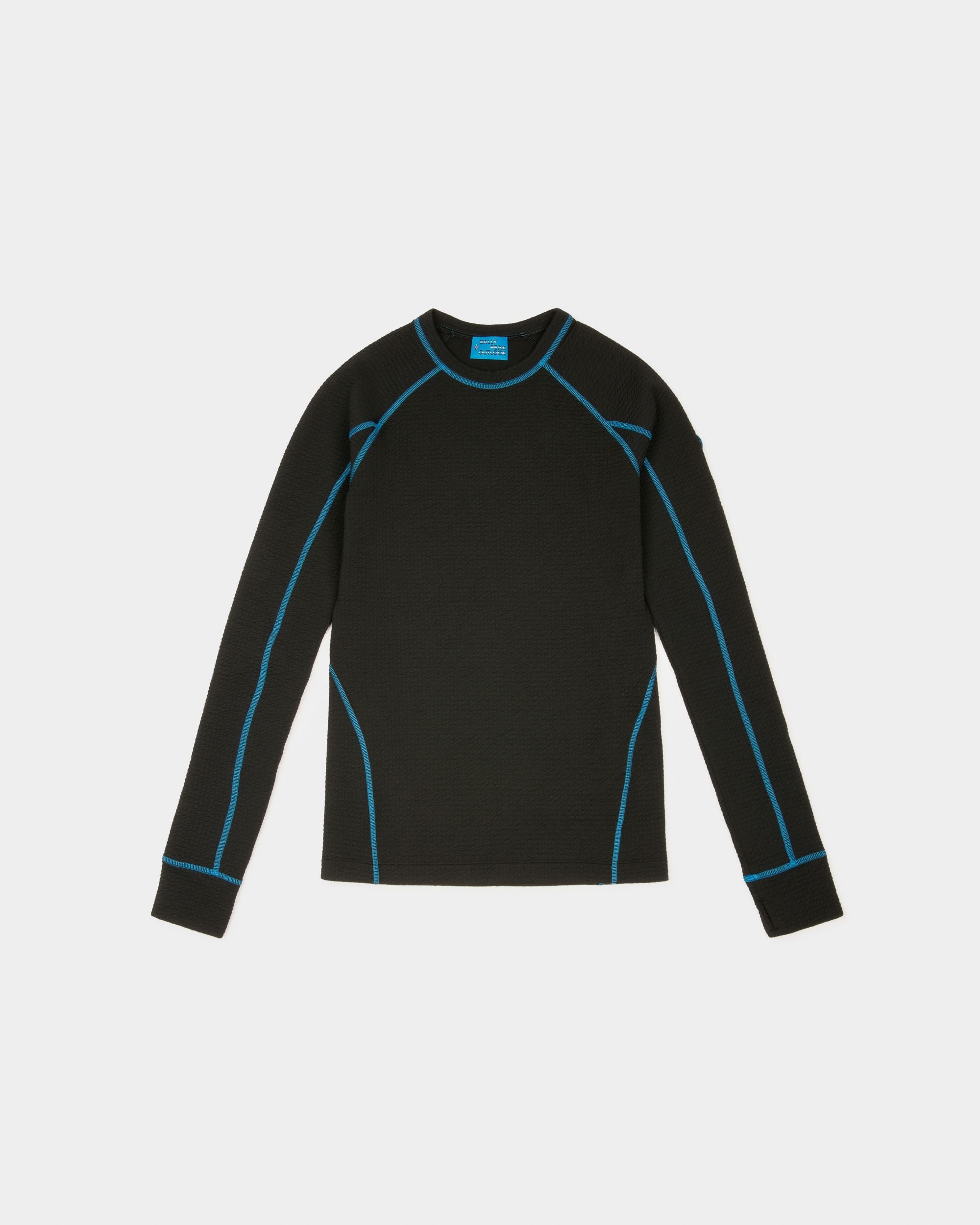 Maglia Termica In Poliestere Riciclato Nero - Donna - Bally - 01