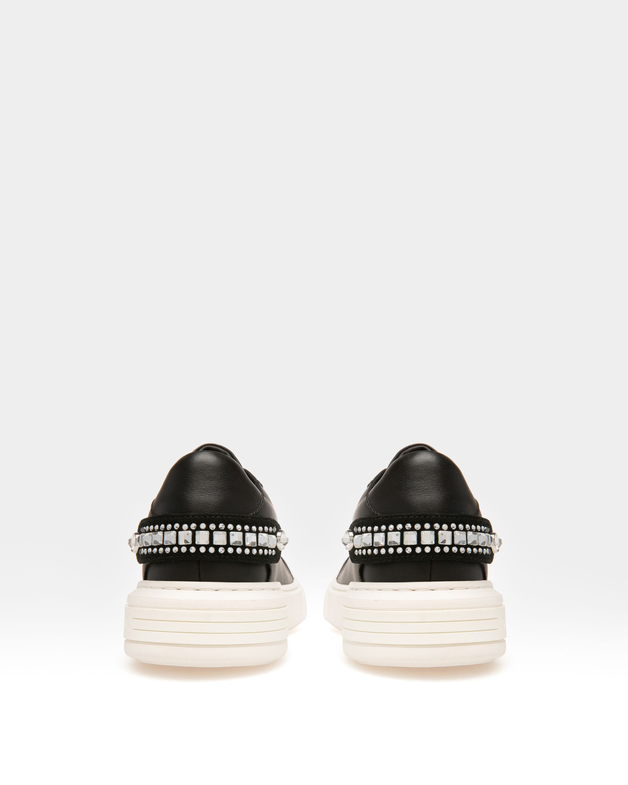 Malya Sneakers In Pelle Nera - Donna - Bally - 04