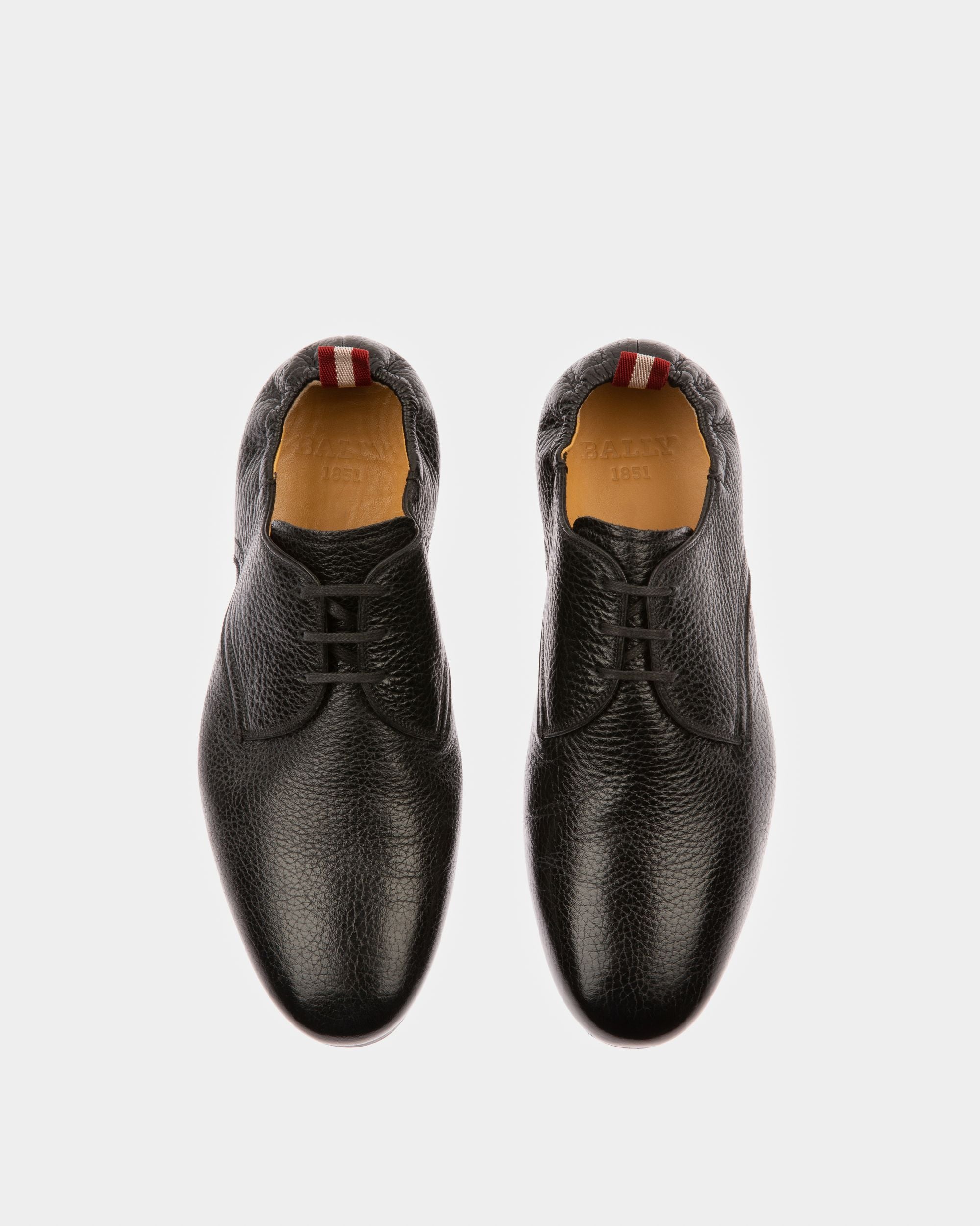 Plizard Derby In Pelle Nera - Uomo - Bally - 02