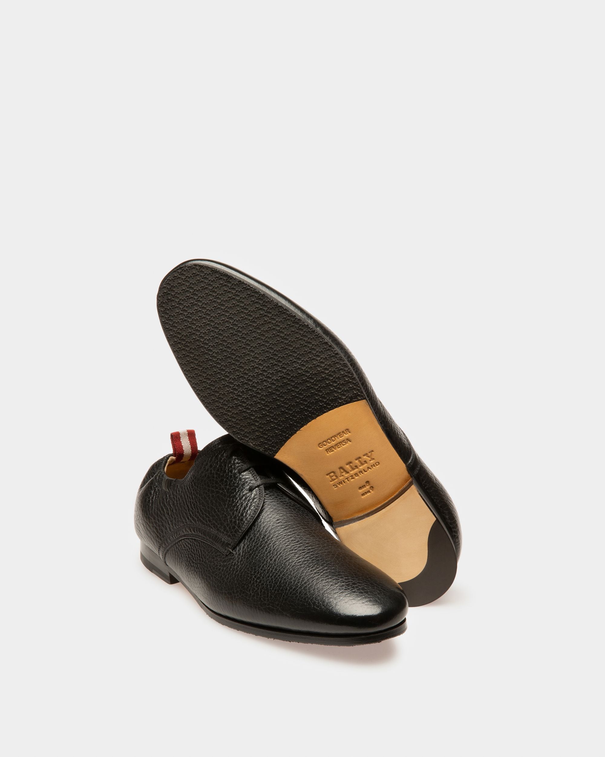 Plizard Derby In Pelle Nera - Uomo - Bally - 04